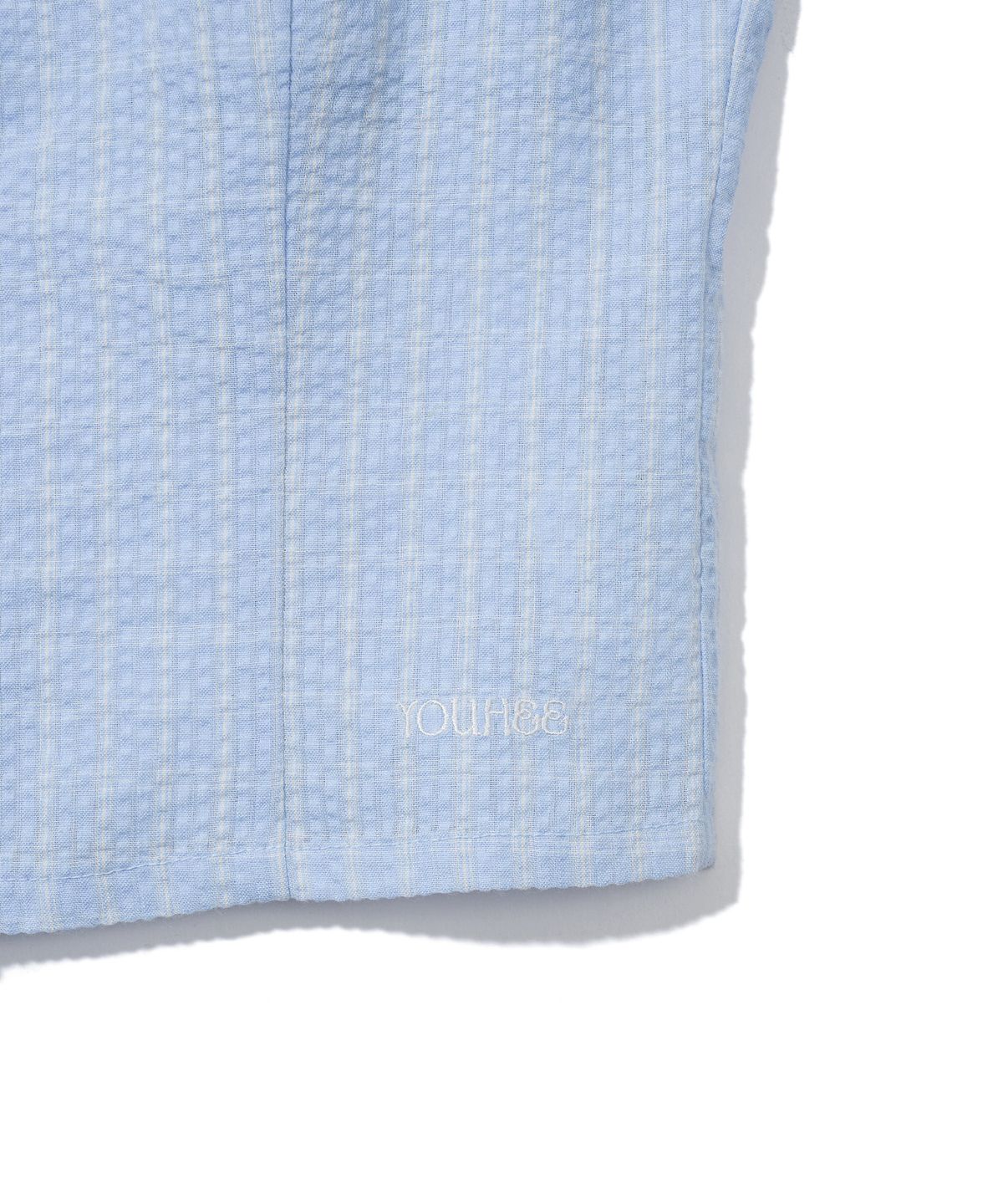 유희(YOUHEE) PUFF SLEEVE BLOUSE_LIGHT BLUE
