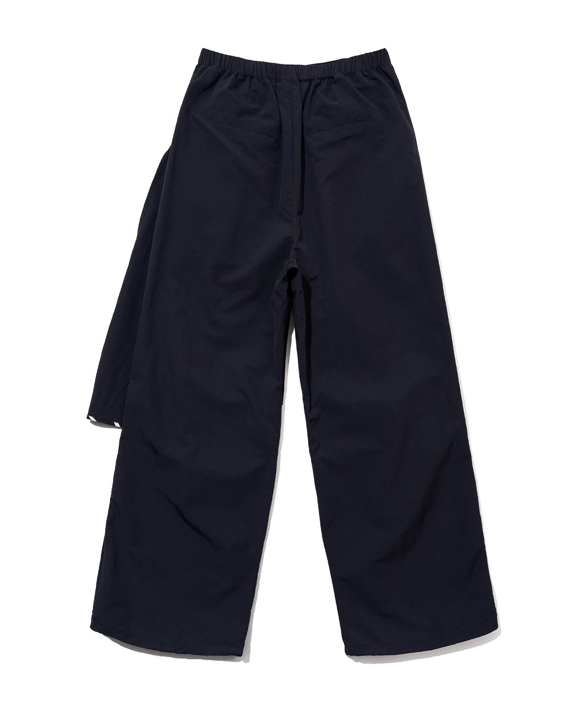 유희(YOUHEE) PARACHUTE LAYERED PANTS_BLACK