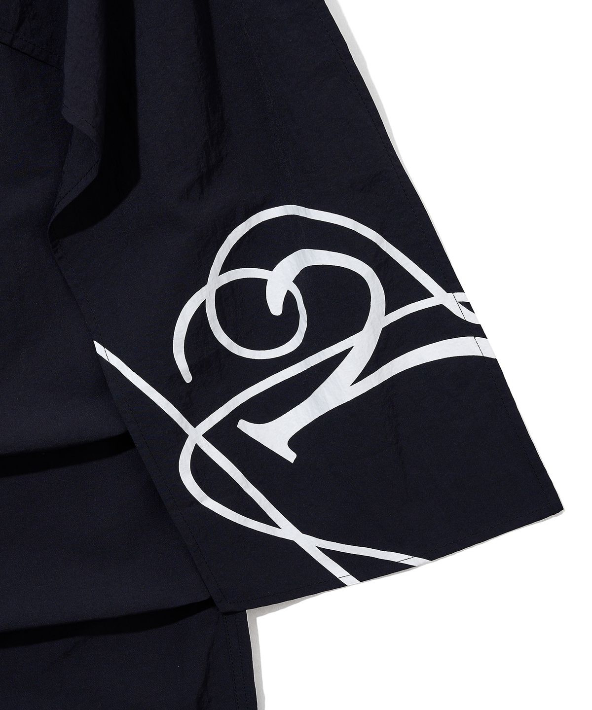 유희(YOUHEE) PARACHUTE LAYERED PANTS_BLACK