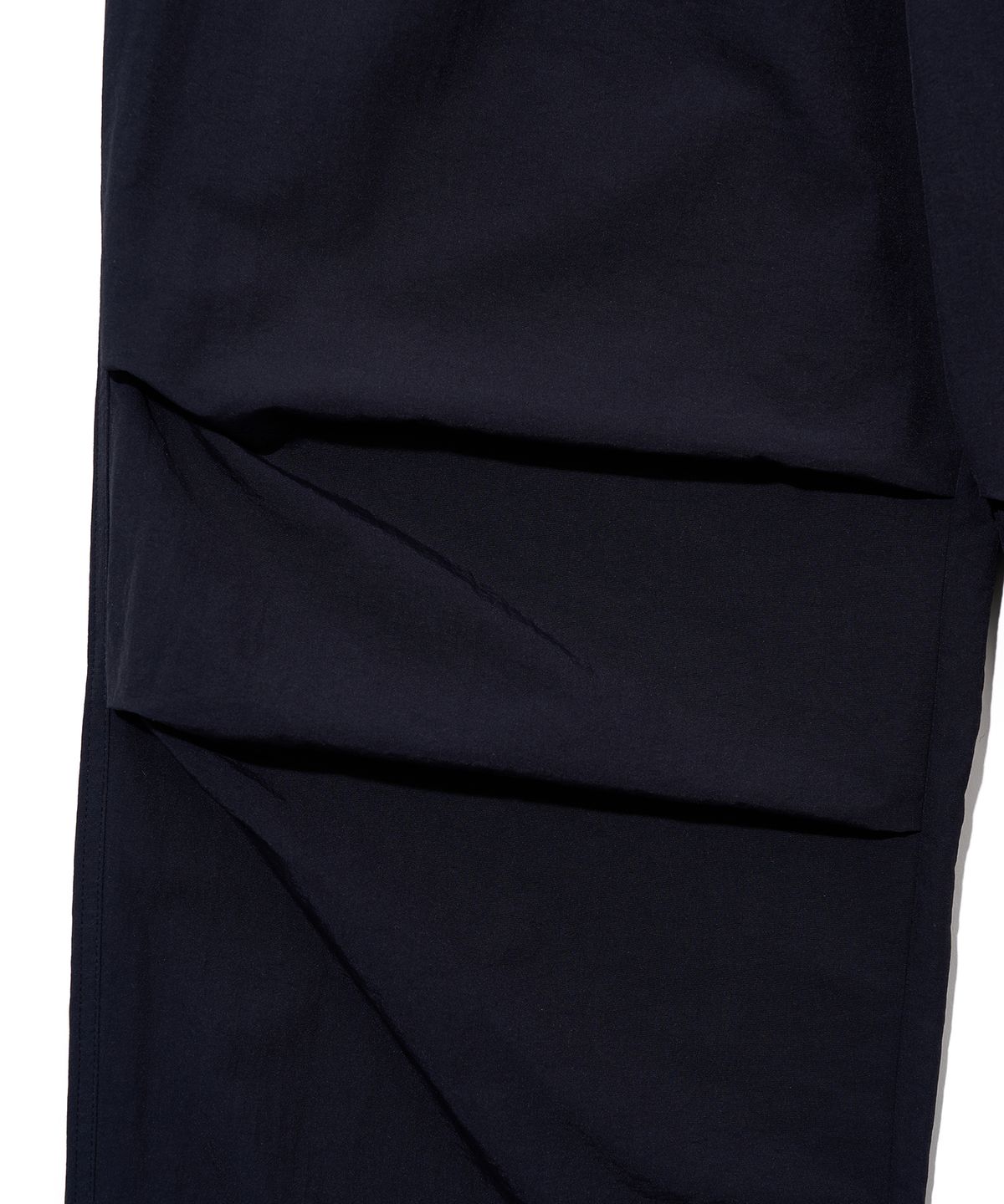 유희(YOUHEE) PARACHUTE LAYERED PANTS_BLACK