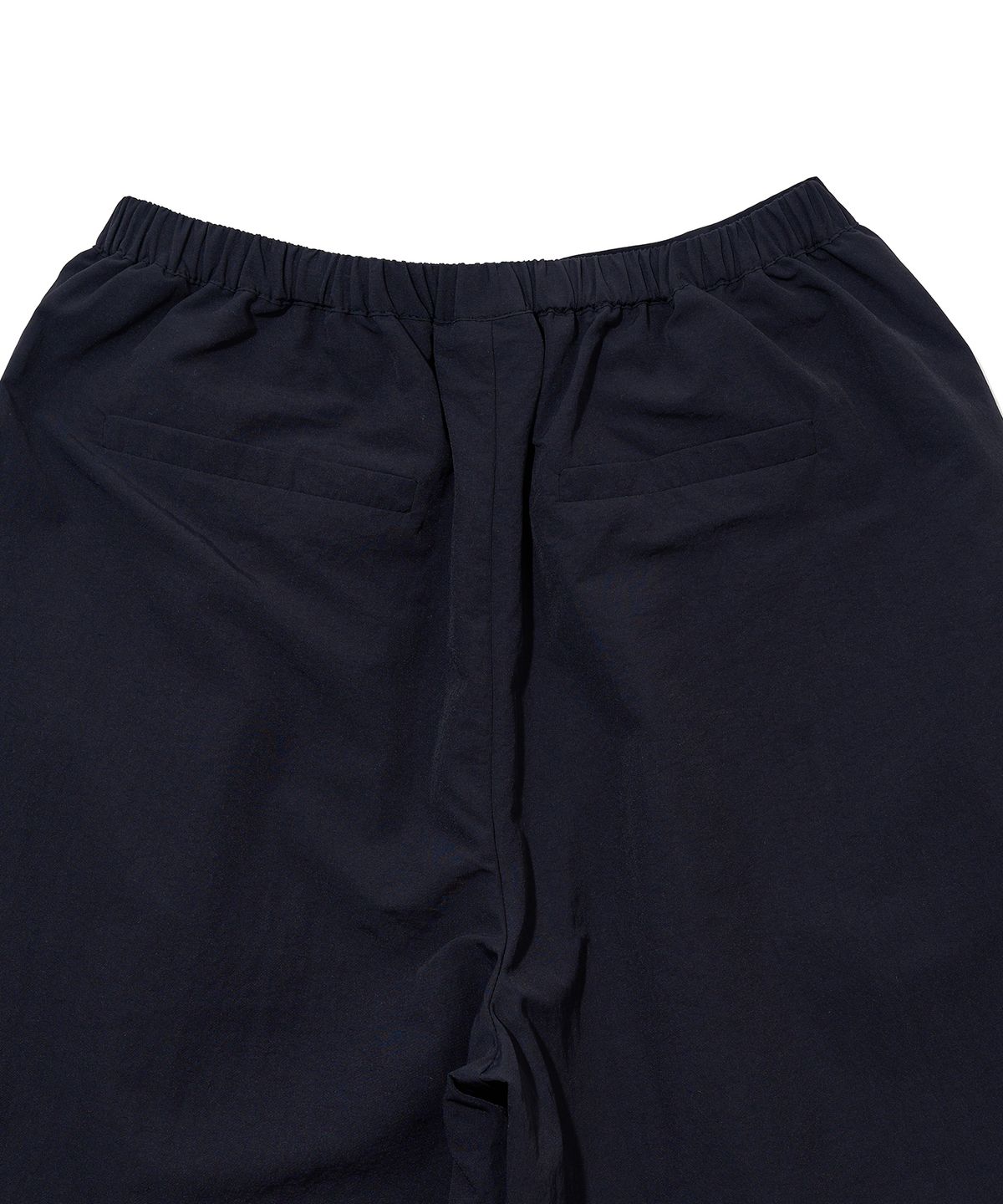 유희(YOUHEE) PARACHUTE LAYERED PANTS_BLACK