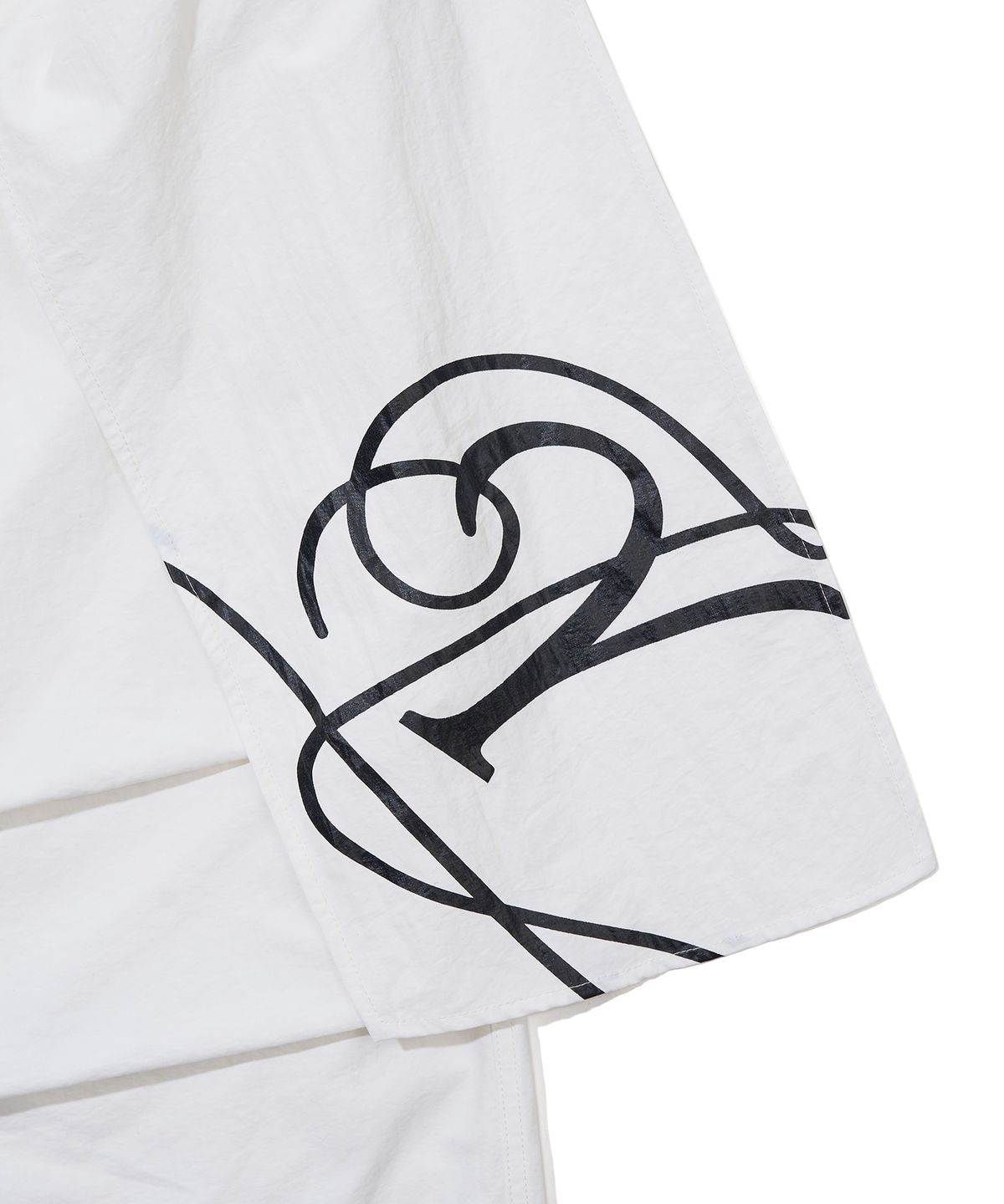 유희(YOUHEE) PARACHUTE LAYERED PANTS_WHITE