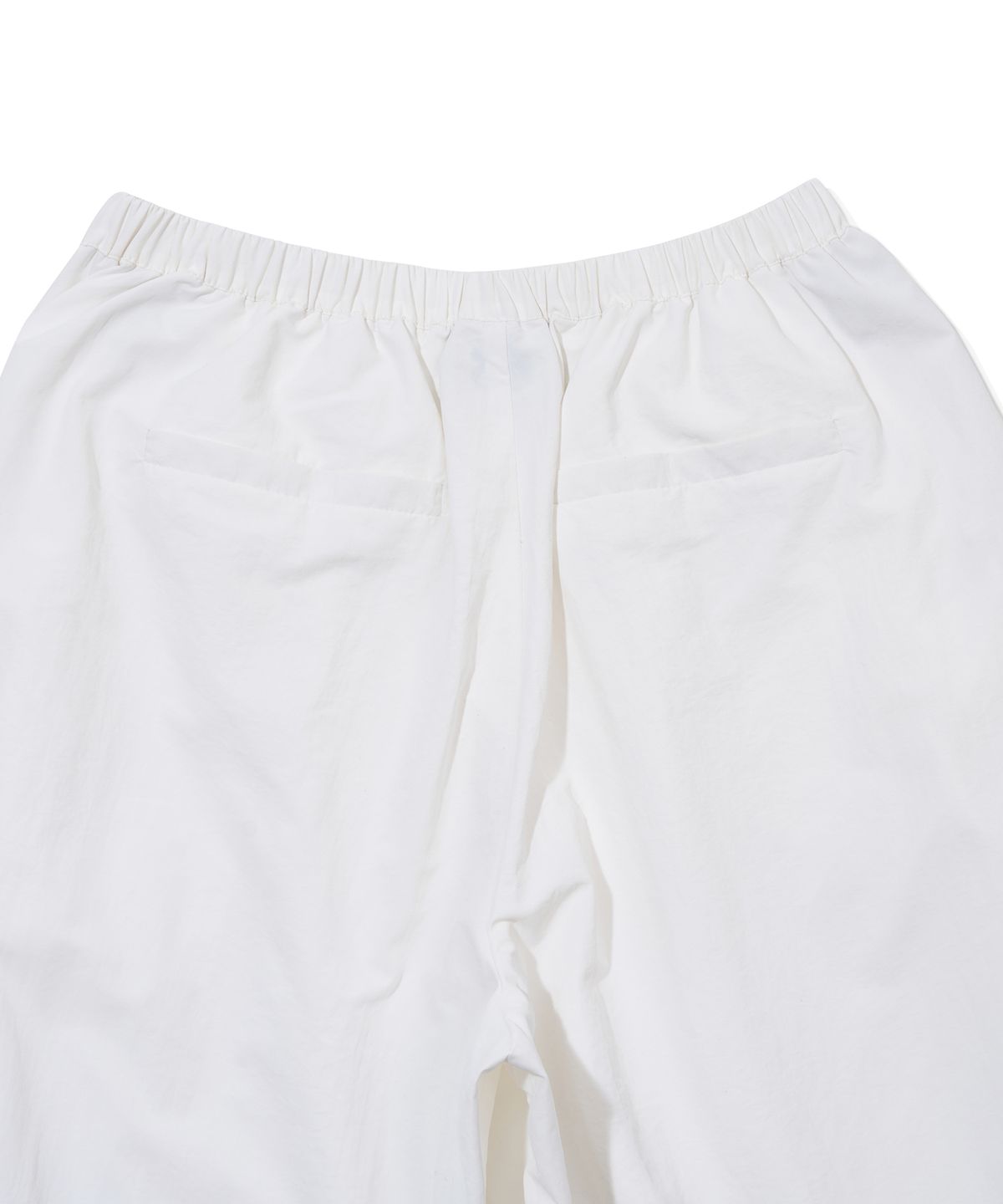 유희(YOUHEE) PARACHUTE LAYERED PANTS_WHITE