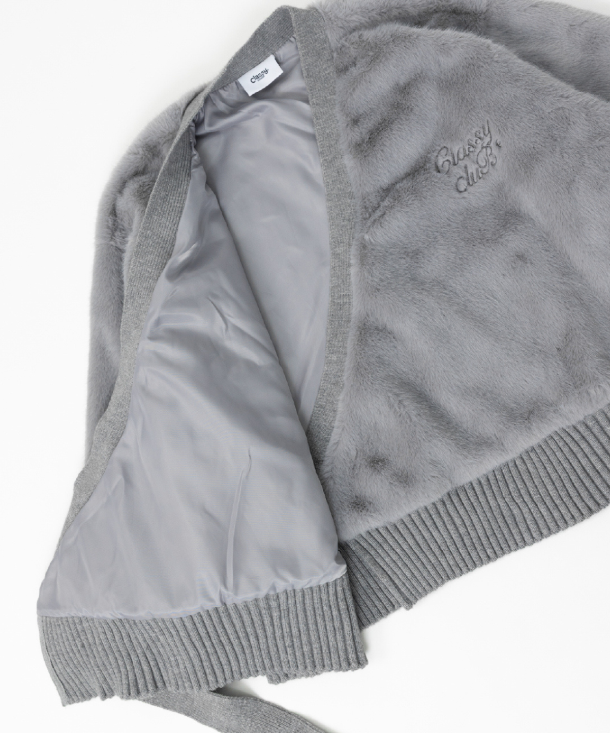 클래씨클럽(CLASSY CLUB) 한복 가디건 (Gray)