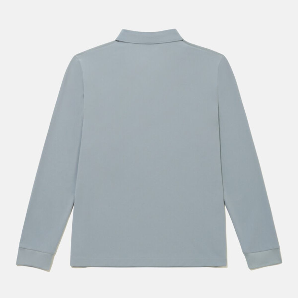 데상트(DESCENTE) 터프 폴로 긴팔 티셔츠 데님 블루 SR123UPL11