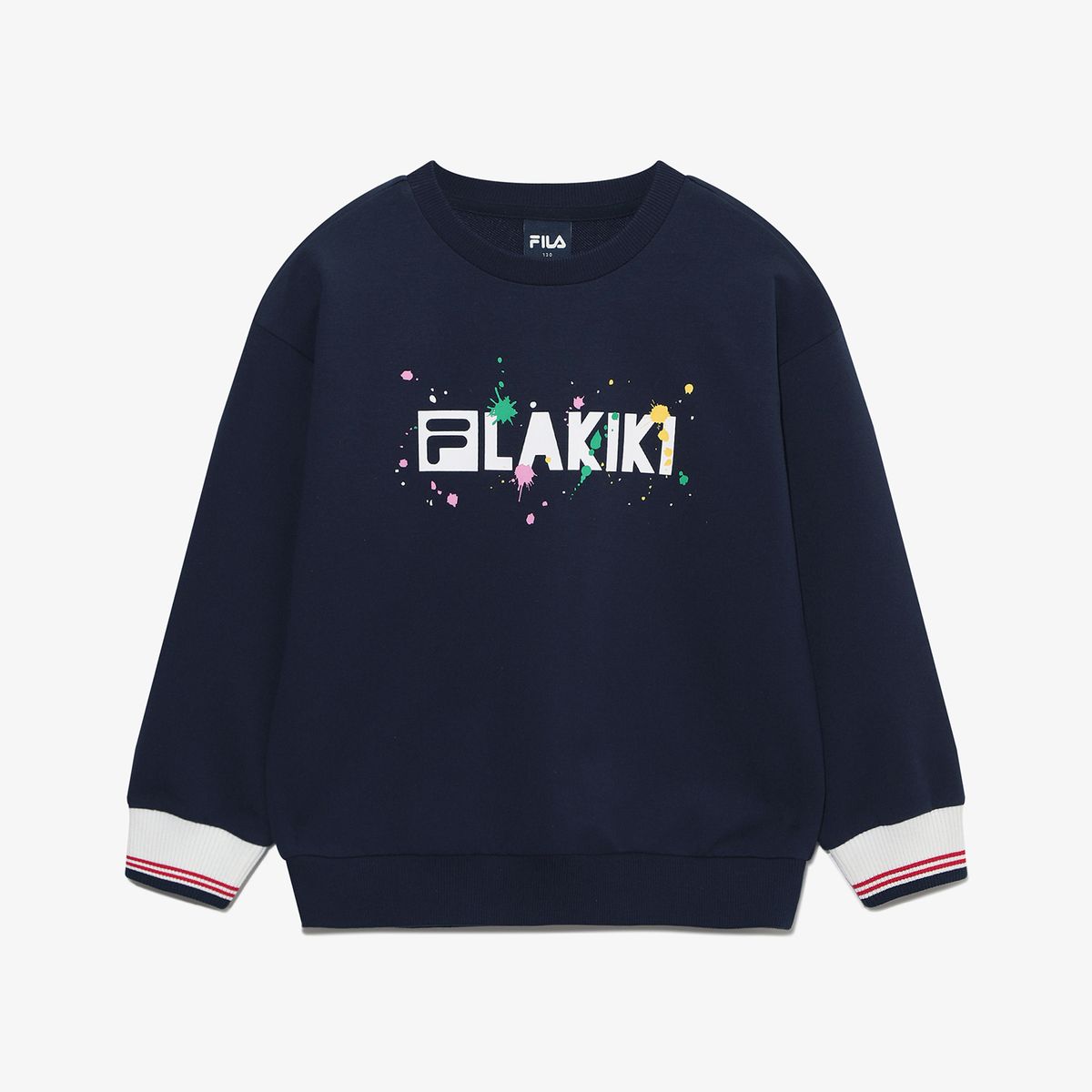 휠라 키즈(FILA KIDS) [휠라키즈X플라키키]라운드 맨투맨