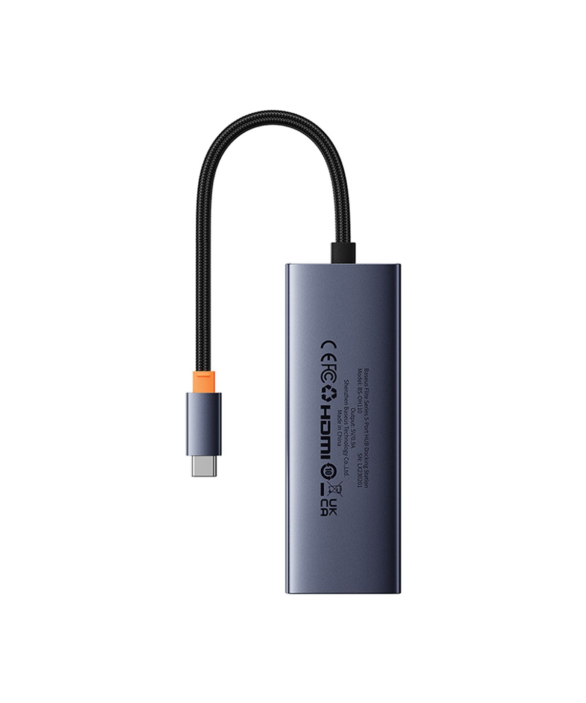 베이스어스(BASEUS) USB 허브 멀티 포트 스마트 미러링 울트라조이 5 in 1 4K 30Hz