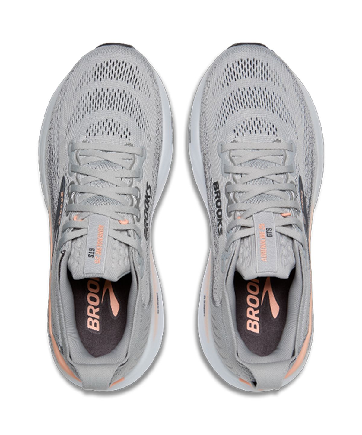 브룩스러닝(BROOKS RUNNING) (여성) 아드레날린GTS 25(와이드) - 그레이 / 1204431D032