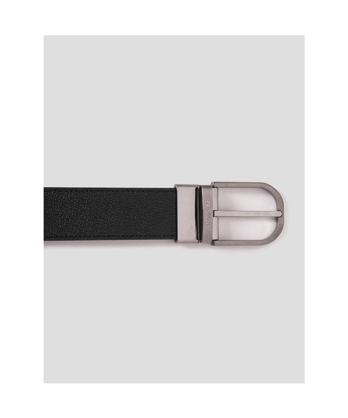 빈폴 액세서리(BEANPOLE ACCESSORY) 리버시블 라운드버클 벨트  블랙