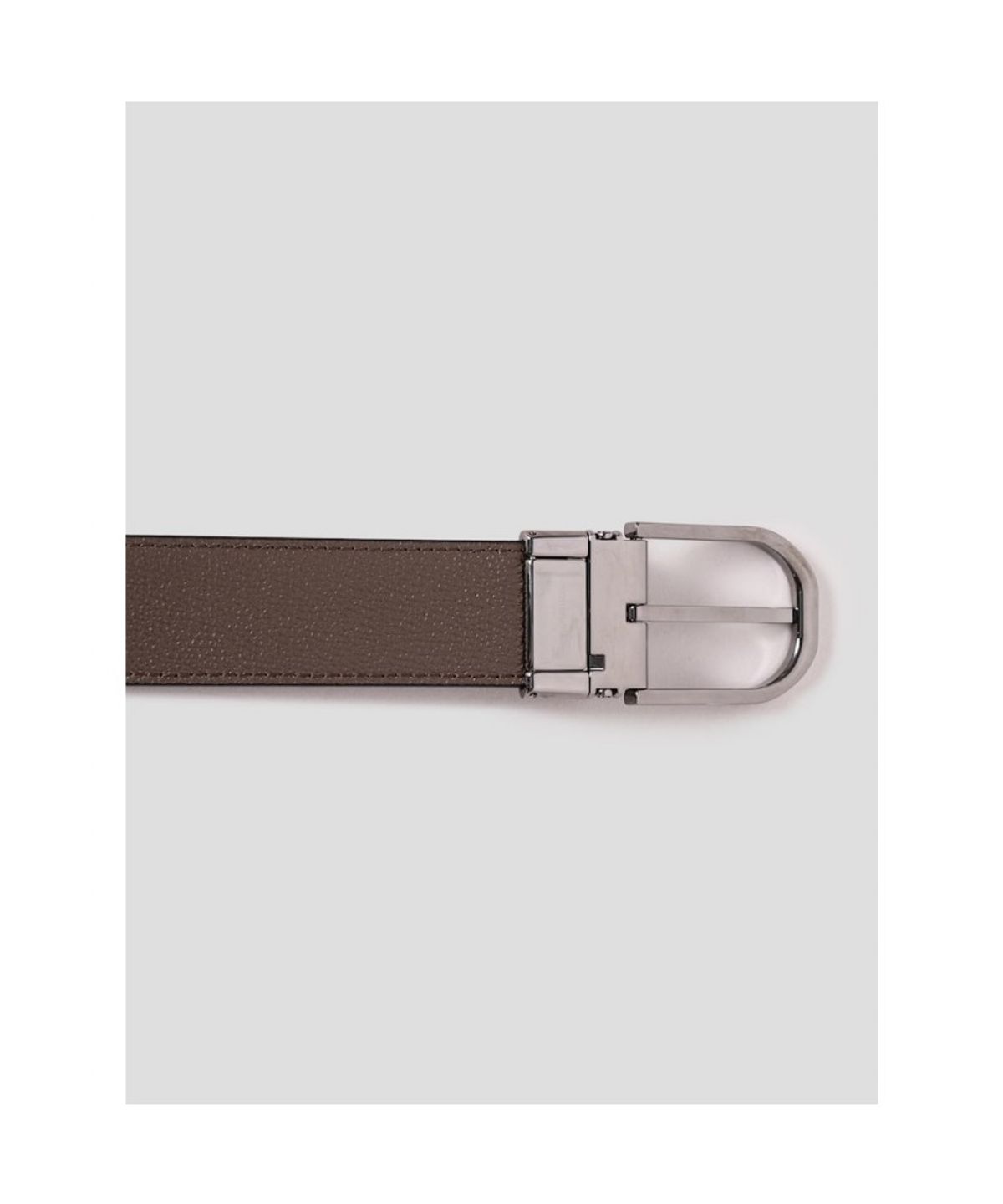 빈폴 액세서리(BEANPOLE ACCESSORY) 리버시블 라운드버클 벨트  블랙