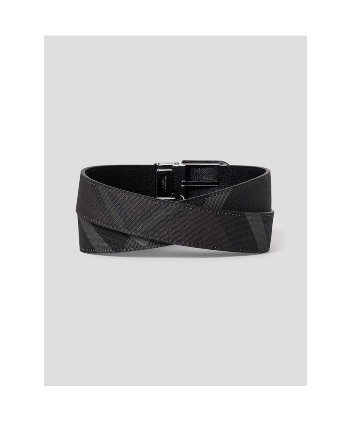 빈폴 액세서리(BEANPOLE ACCESSORY) 리버시블 라운드버클 벨트  블랙