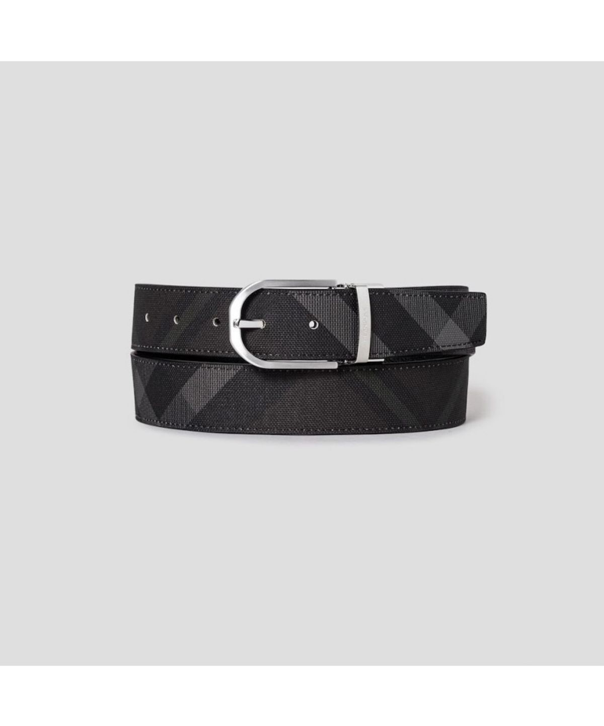 빈폴 액세서리(BEANPOLE ACCESSORY) 리버시블 라운드버클 벨트  블랙