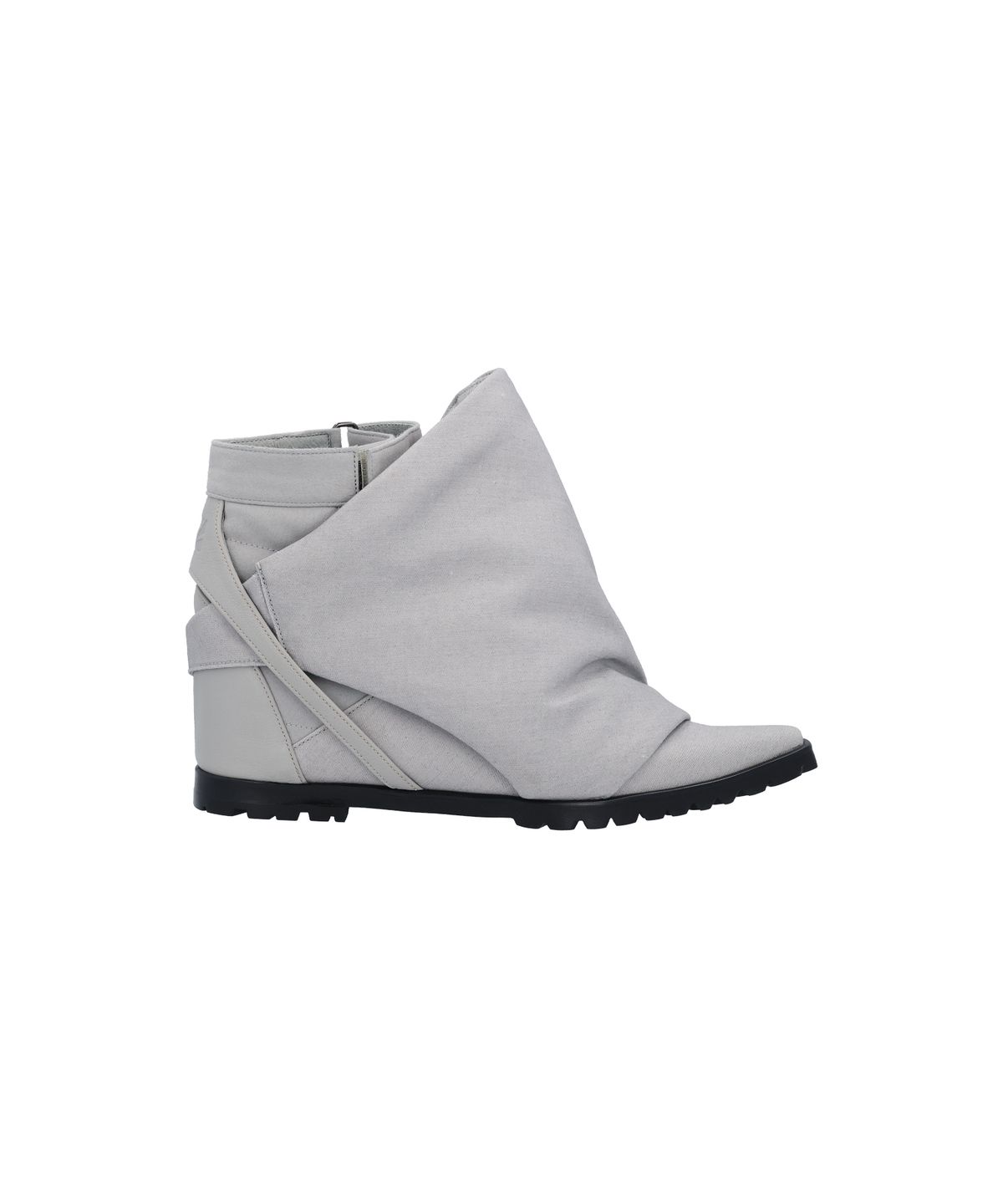 포트리스(4TRESS) PADDED-COVERED WEDGE HEELS 01 ASH GRAY
