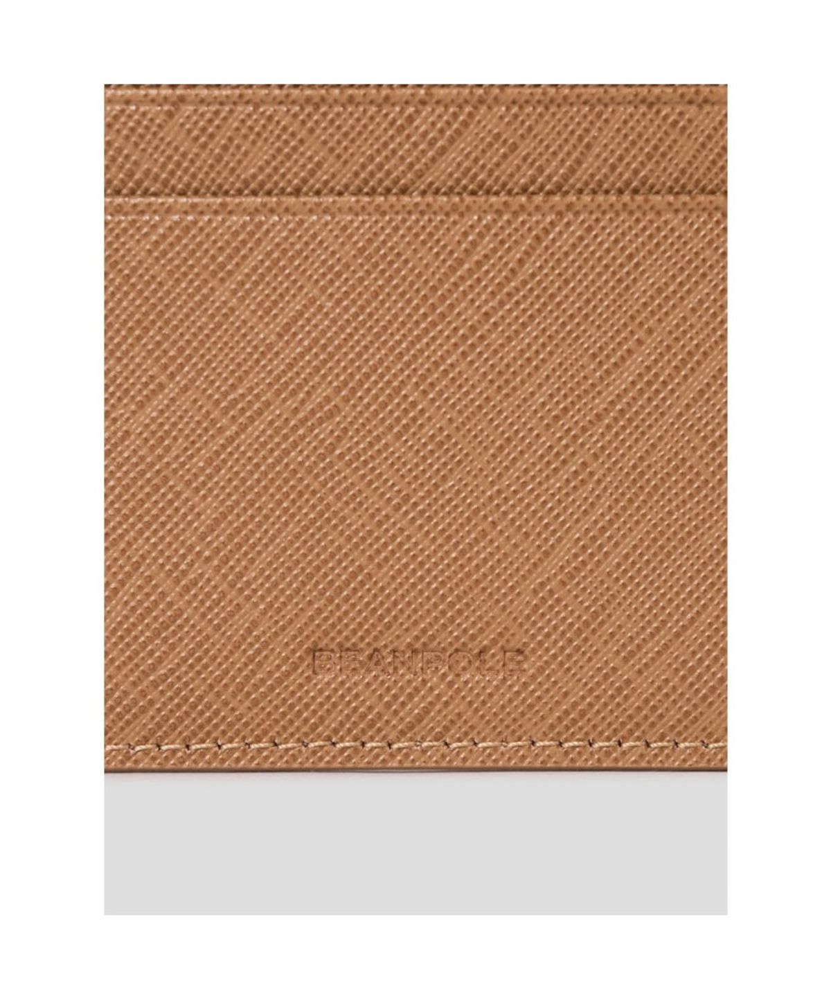 빈폴 액세서리(BEANPOLE ACCESSORY) 매일 낱장 카드지갑 - 옐로이시 브라운