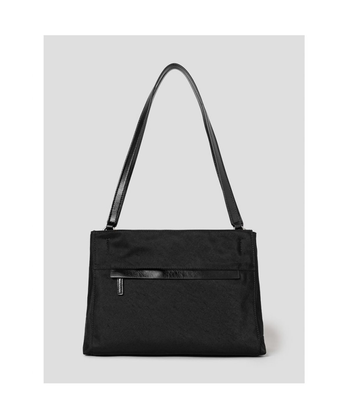 빈폴 액세서리(BEANPOLE ACCESSORY) 노라 나일론 플랩 숄더백  블랙