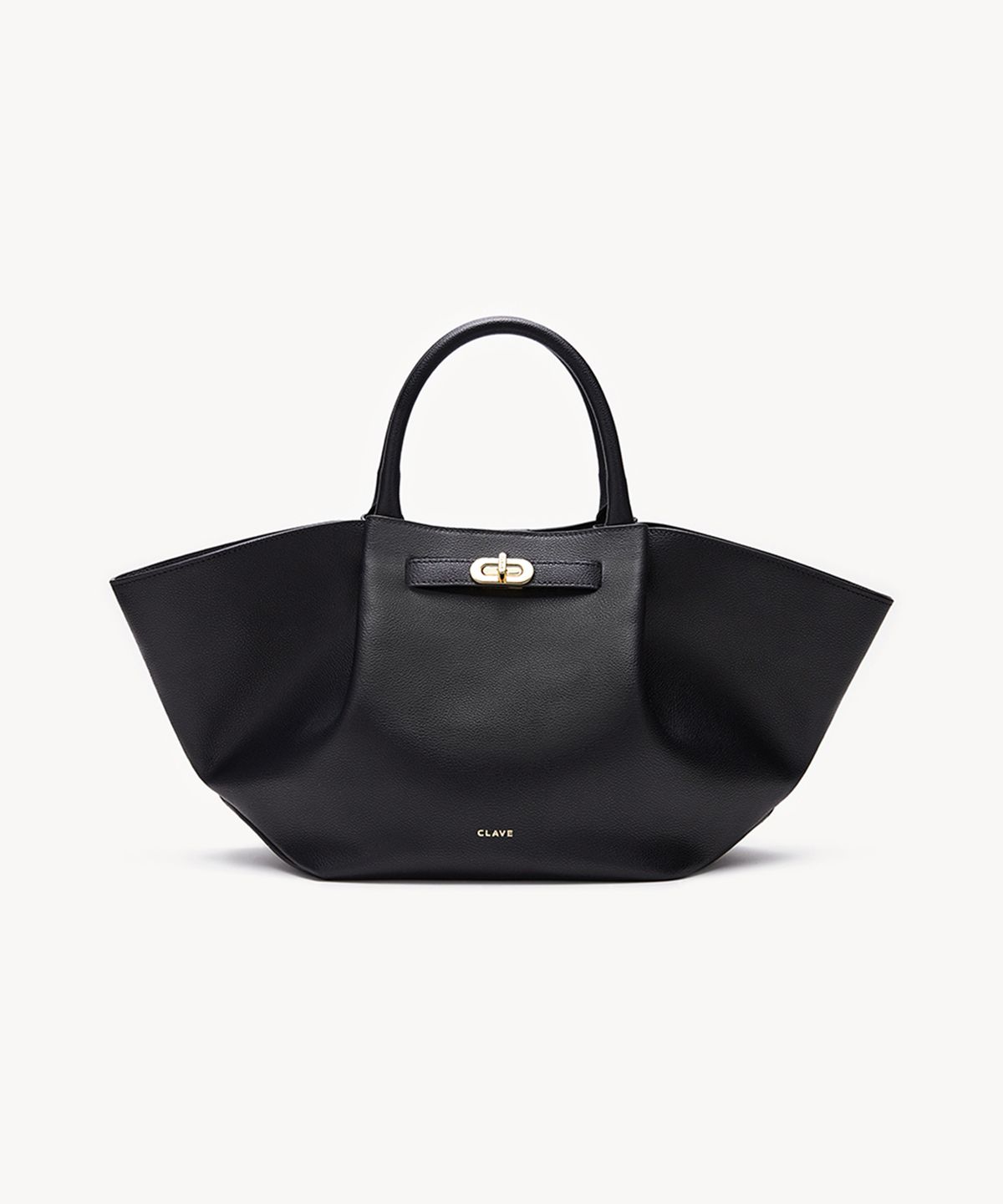 끌라베(CLAVE) 에블린 블랙 토트백 (EVELYN Black Tote Bag)