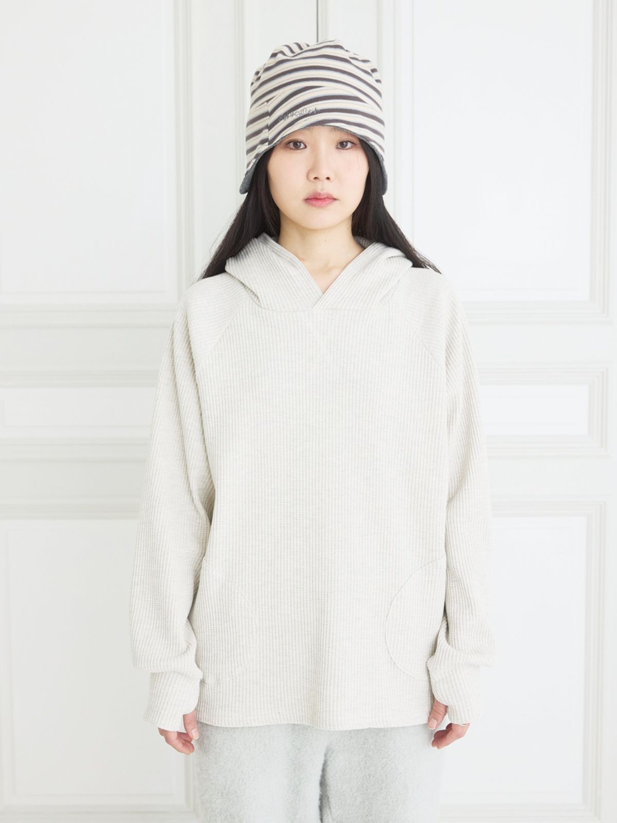 콜로신스(COLOCYNTH) Blanket Hood MTM Melange Oat
