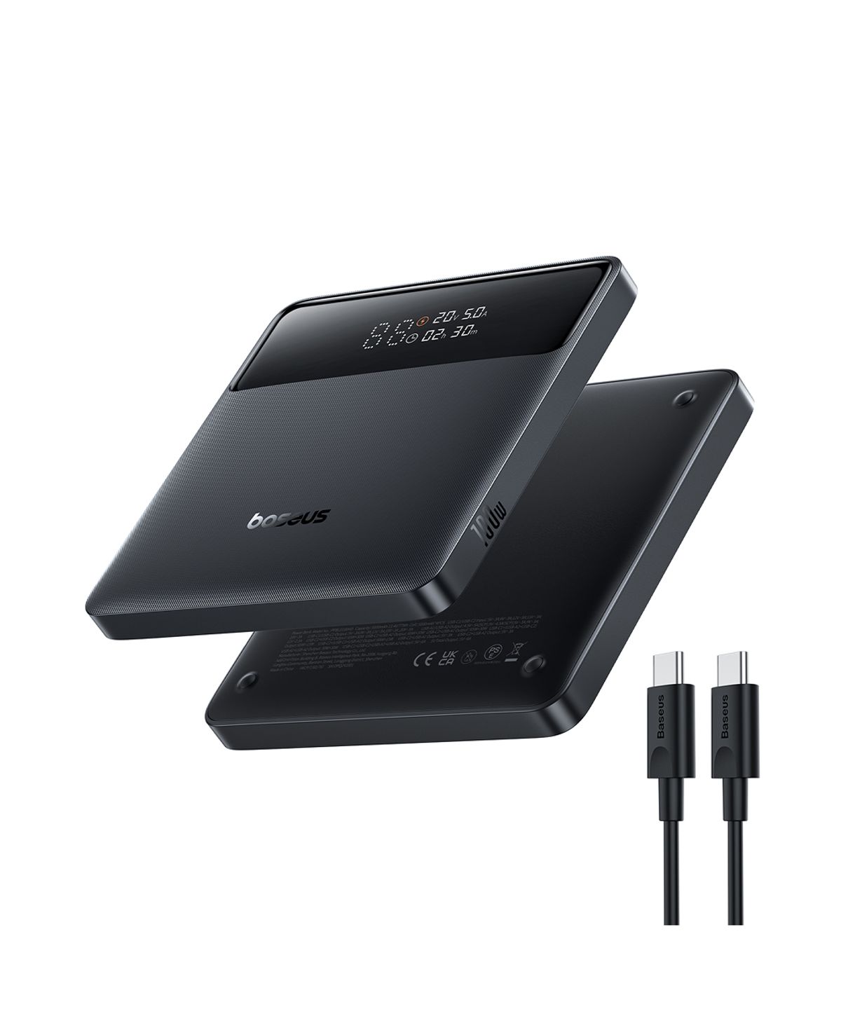 베이스어스(BASEUS) 노트북 보조배터리 초고속 충전 대용량 배터리 20000mAh H1 100W