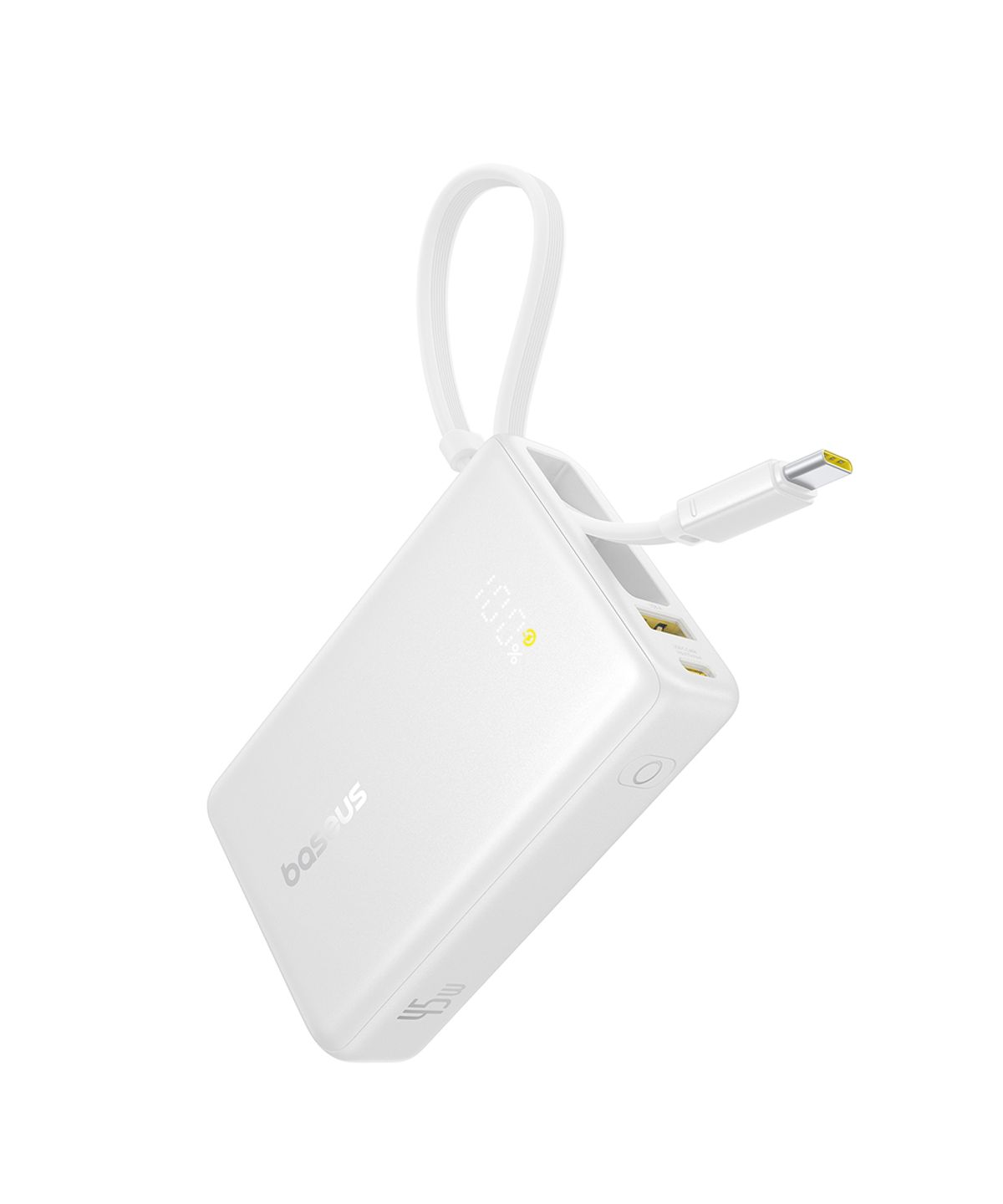 베이스어스(BASEUS) 보조배터리 케이블 일체형 디스플레이 초고속충전 피코고 10000mAh 45W