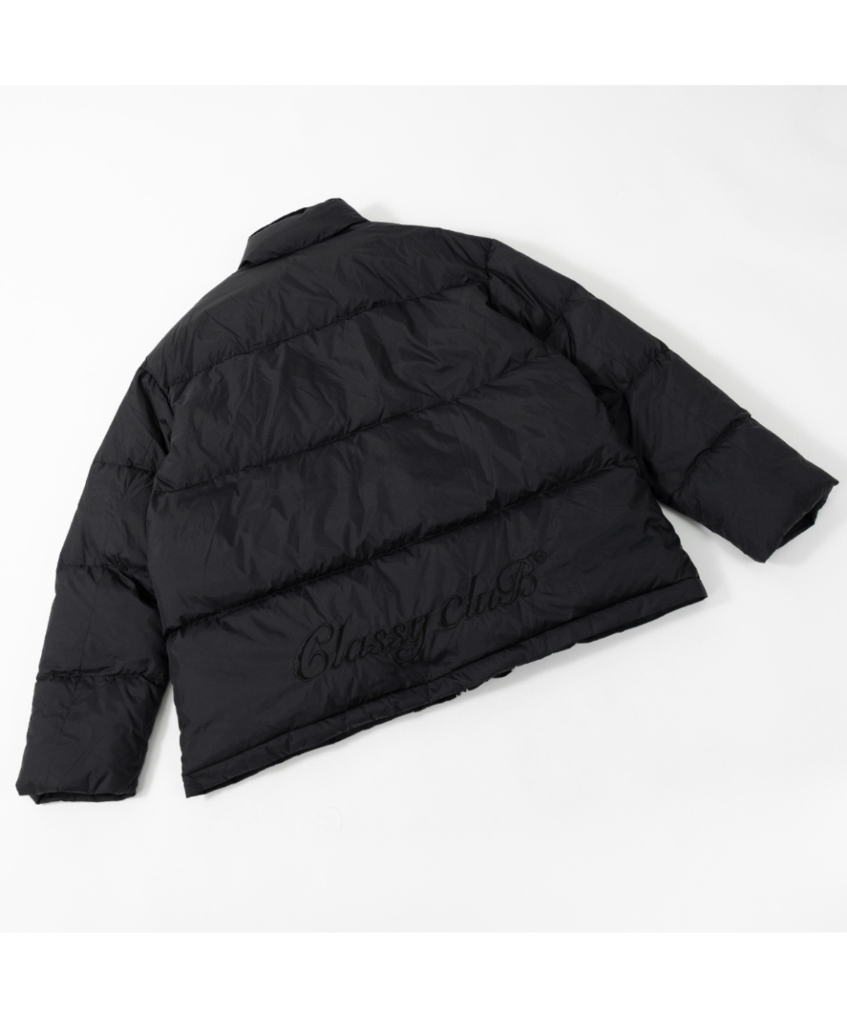 클래씨클럽(CLASSY CLUB) 보이드 패딩 재킷 (Black)
