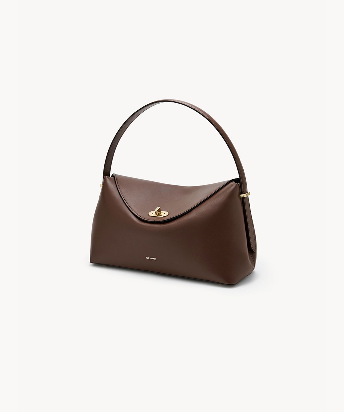 끌라베(CLAVE) 니콜 브라운 토트백 (NICOLE Brown Tote Bag)