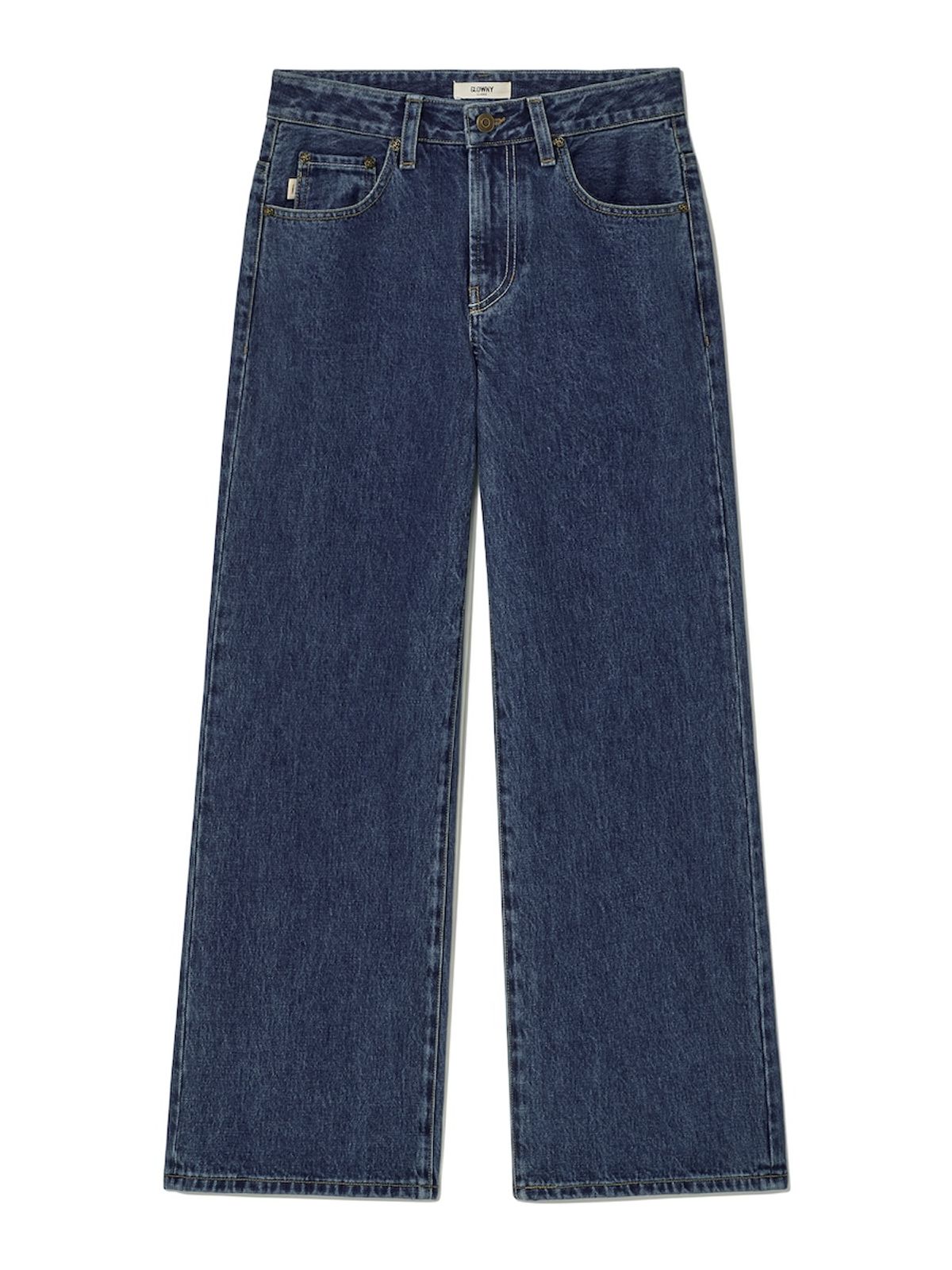 글로니(GLOWNY) THE HANNAH JEANS (MID BLUE)