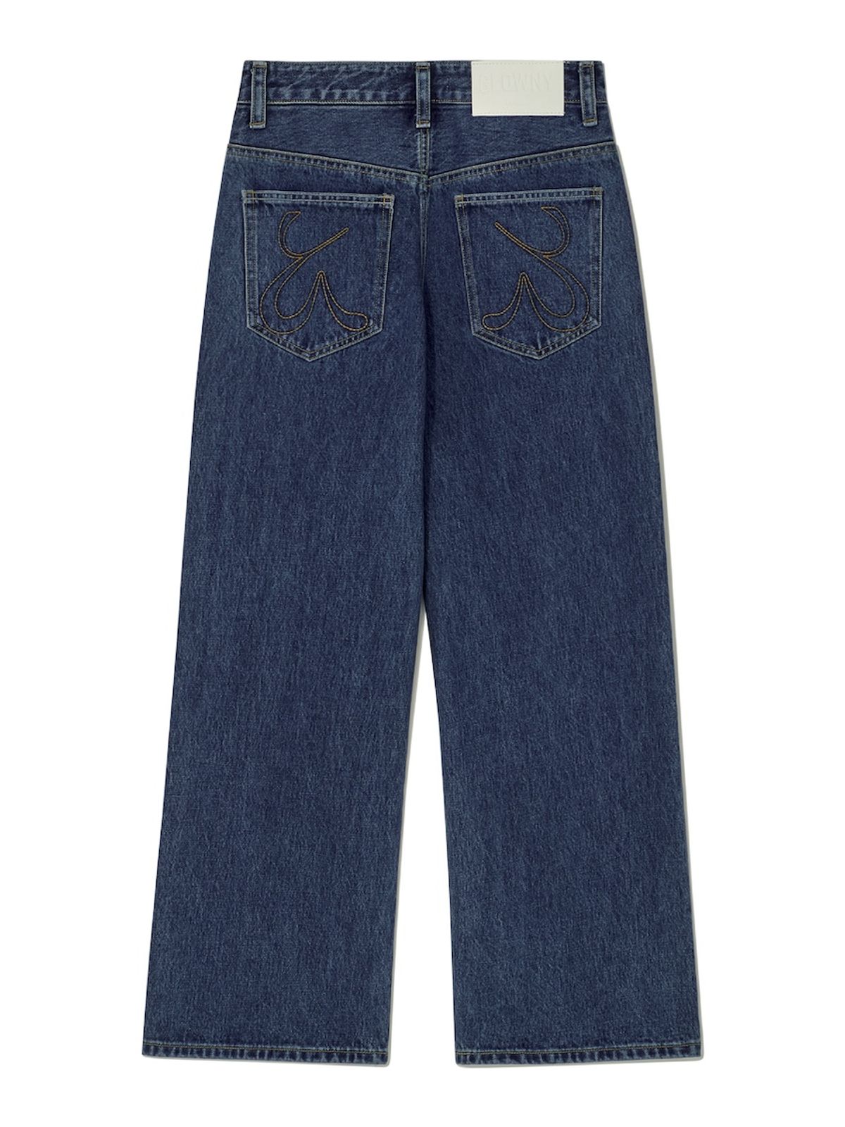 글로니(GLOWNY) THE HANNAH JEANS (MID BLUE)