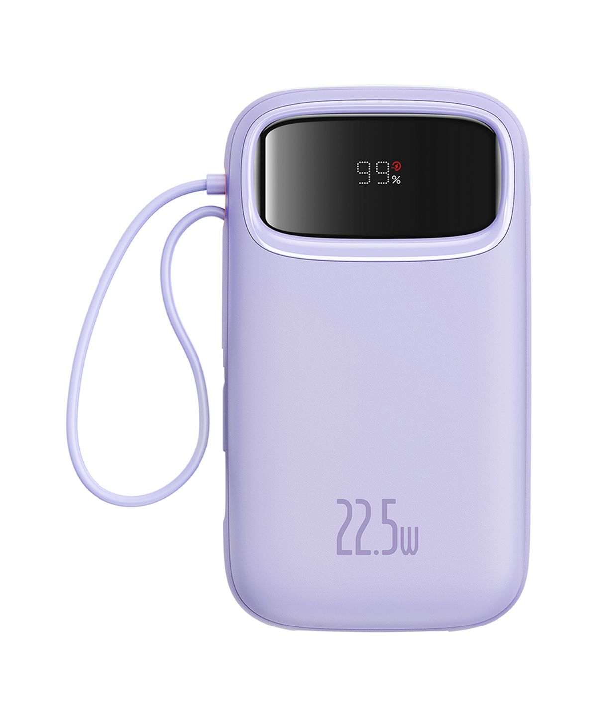 베이스어스(BASEUS) 고속 충전 보조배터리 일체형 22.5W 듀얼 케이블 Qpow2 10000mAh