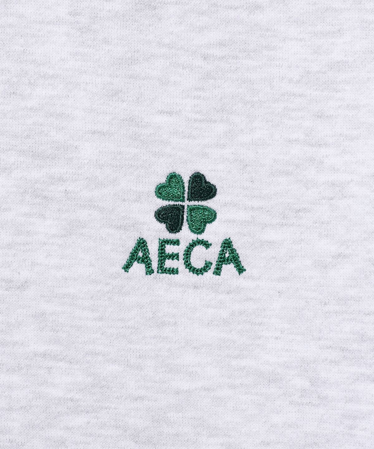 에이카화이트(AECA) EVERYDAY AECA CLOVER BRUSHED HOODIE-LIGHT GREY
