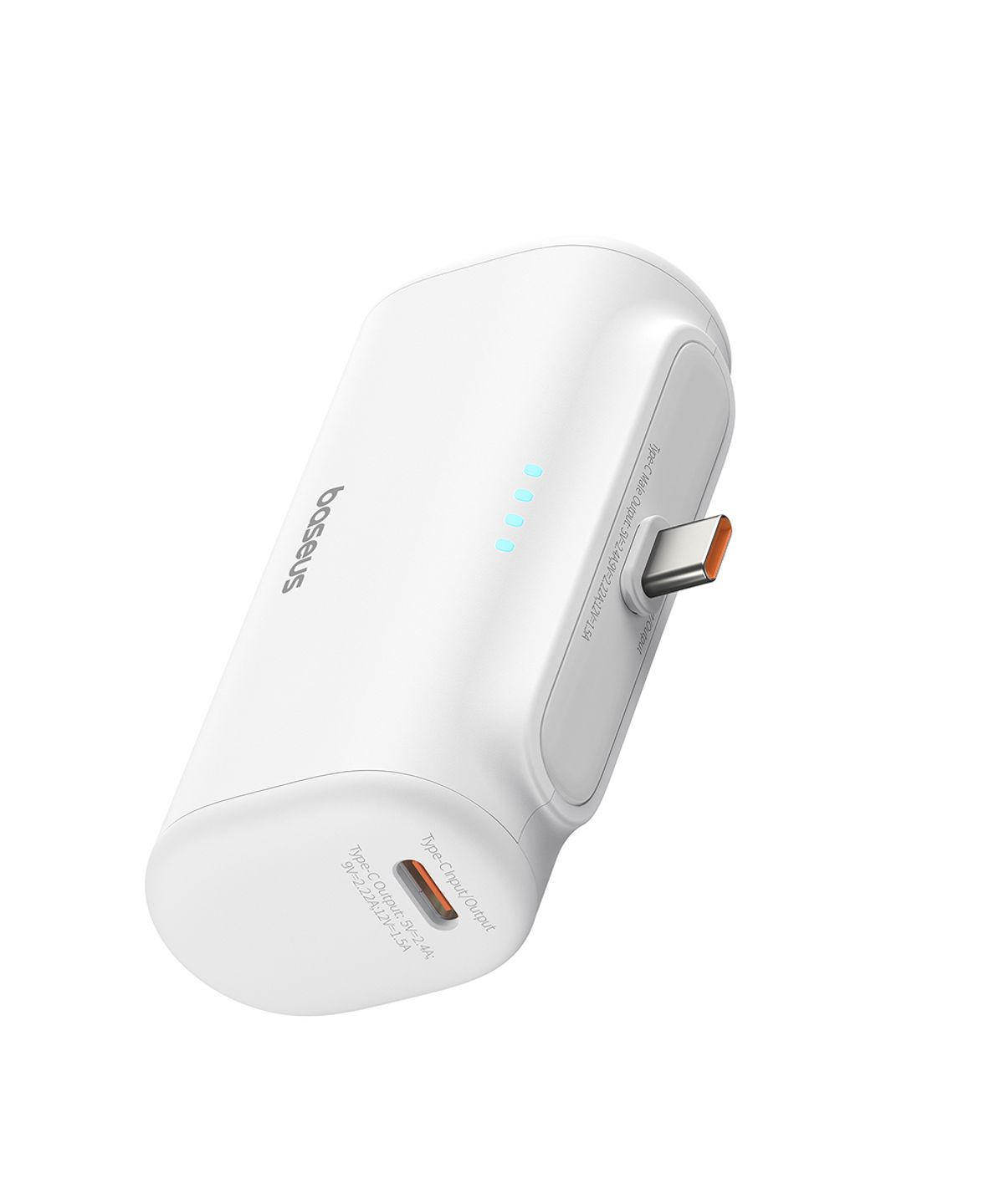 베이스어스(BASEUS) 보조배터리 고속충전 C타입 일체형 도킹형 보조배터리 5000mAh 20W