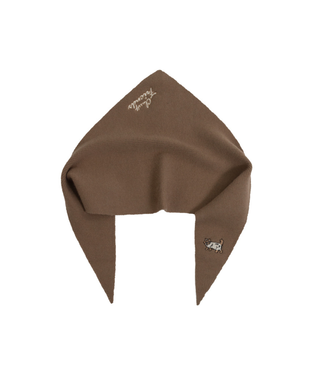 클래씨클럽(CLASSY CLUB) 보니 스카프 (Brown)