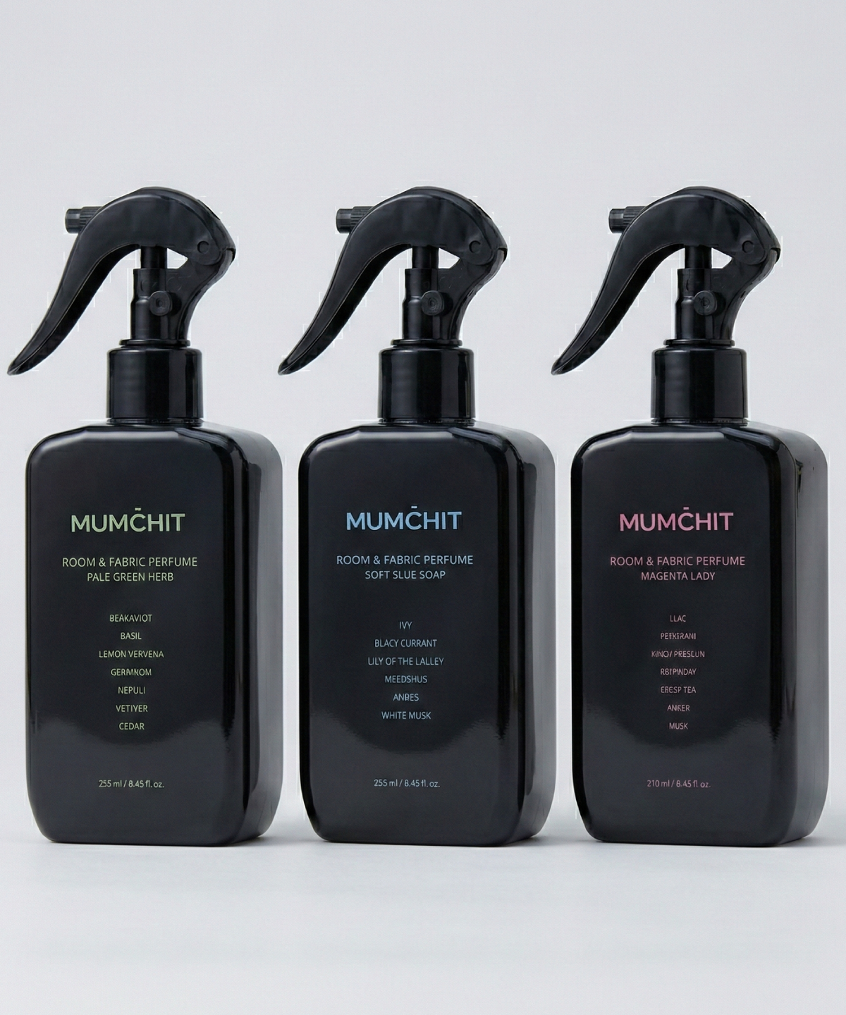 멈칫(MUMCHIT) [3SET] 대용량 섬유향수 250ml (4종 택3)