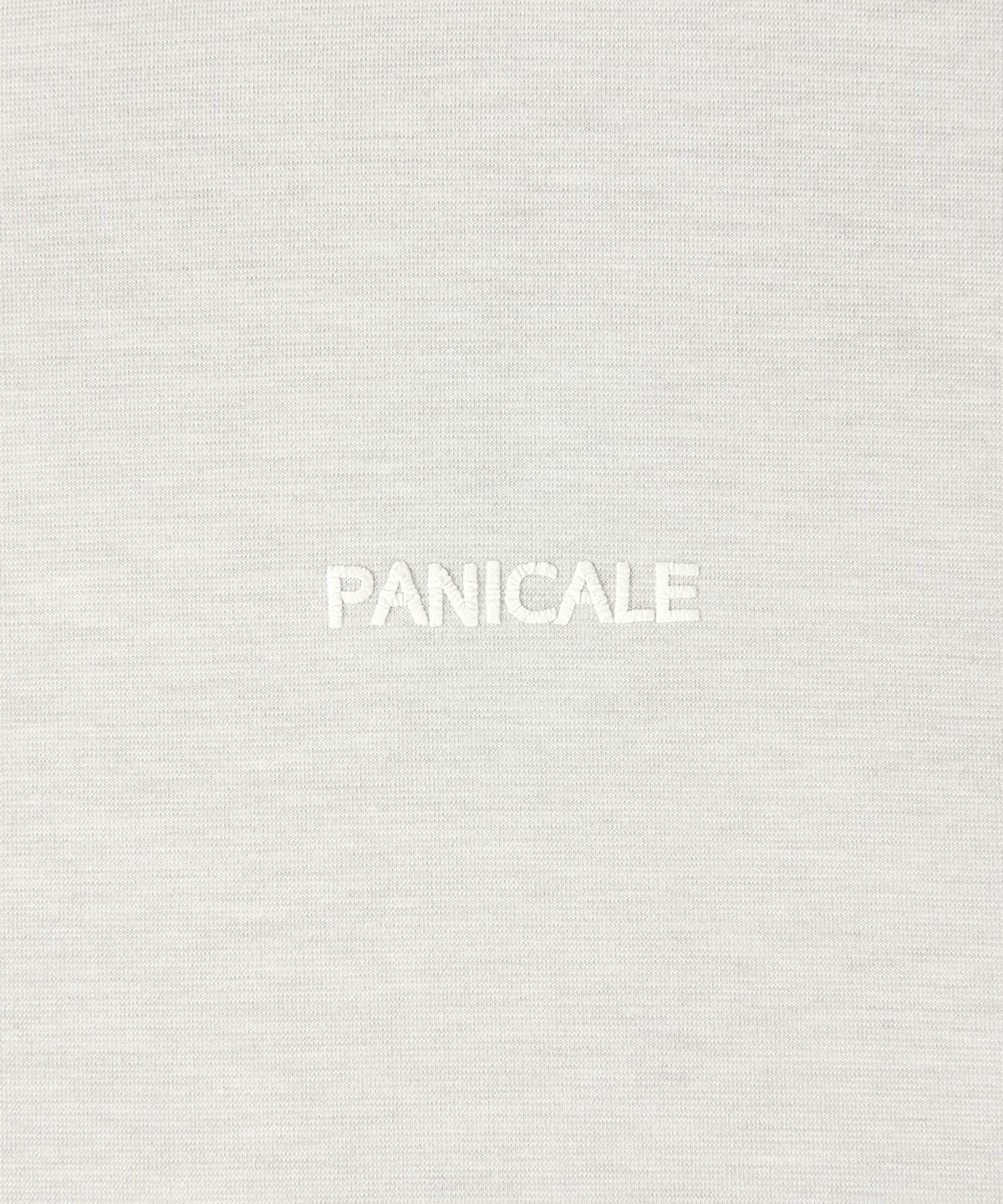 빠니깔레(PANICALE) 그레이 기모 로고 반목 티셔츠