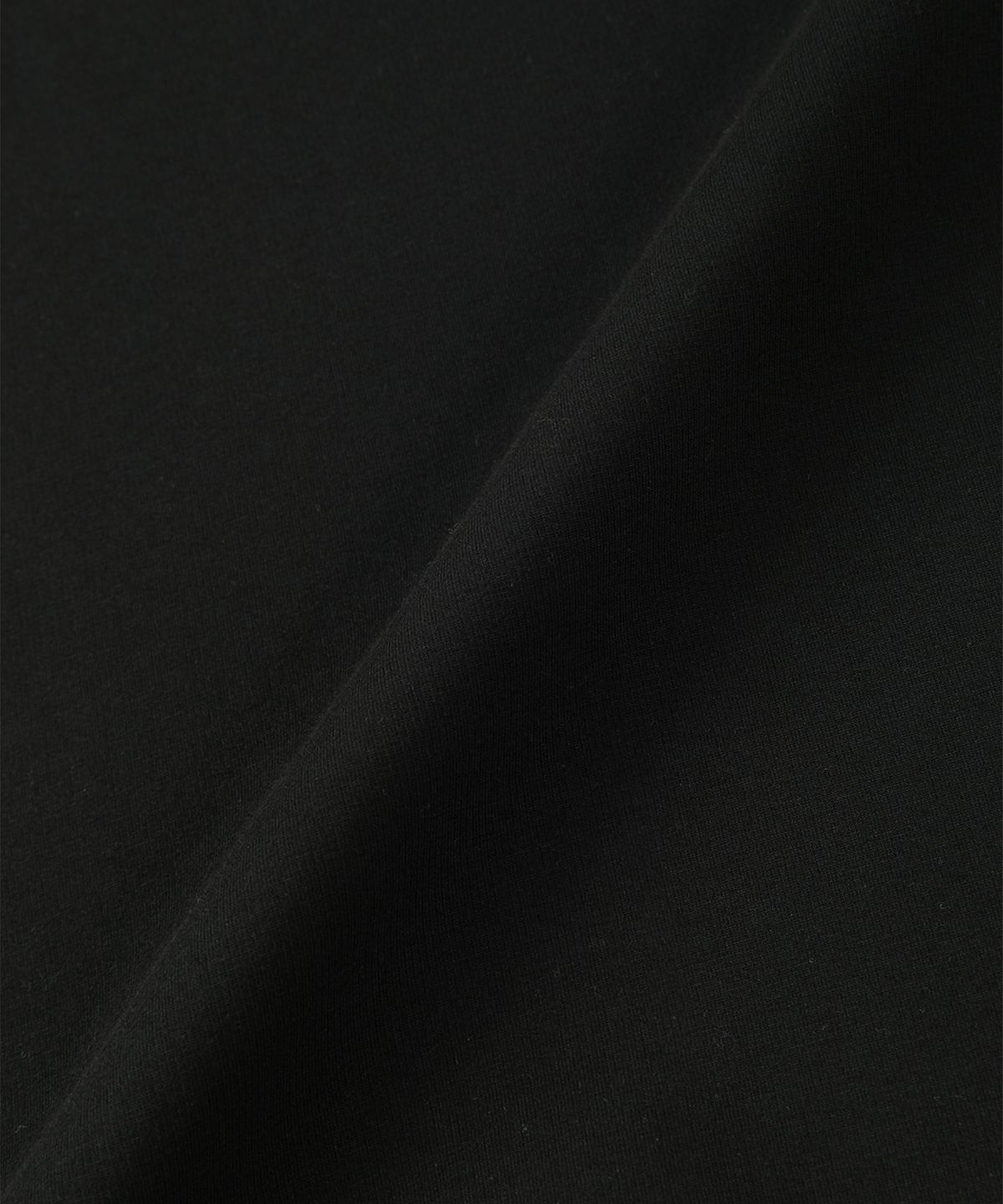빠니깔레(PANICALE) 블랙 기모 베이직 로고 티셔츠