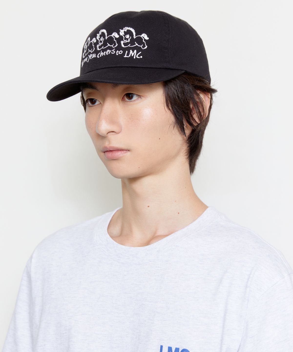 엘엠씨(LMC) NEW YEAR HORSE 5PANEL CAP black