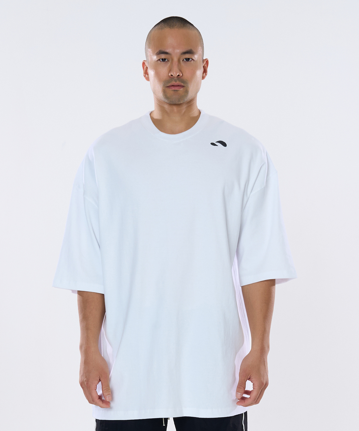 터틀백(TURTLEBACK) 고투더짐 오버핏 반팔 (화이트)