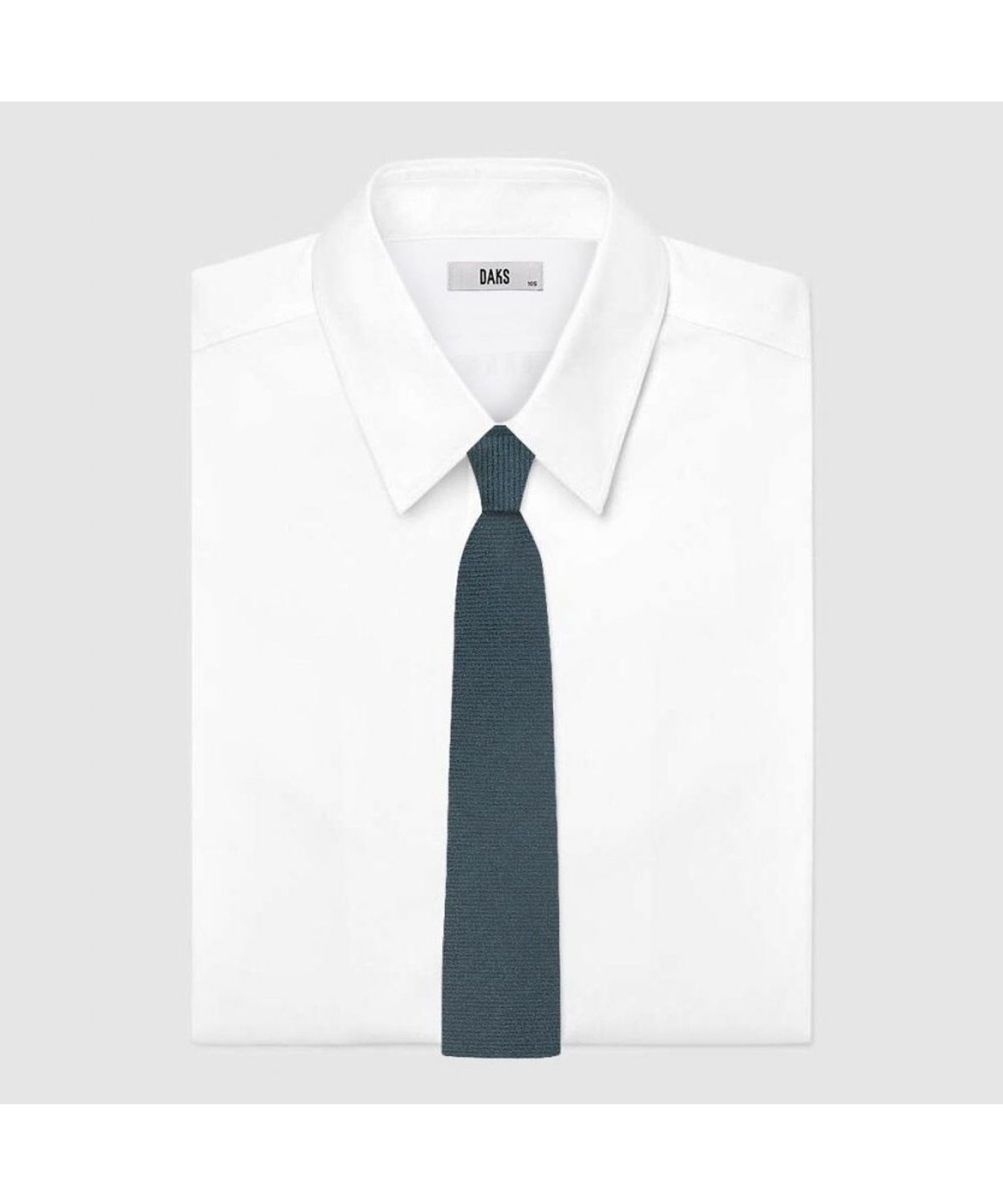 닥스셔츠(DAKS SHIRTS) 실크혼방 슬림 솔리드 넥타이 민트_DLG1ACF1274M1