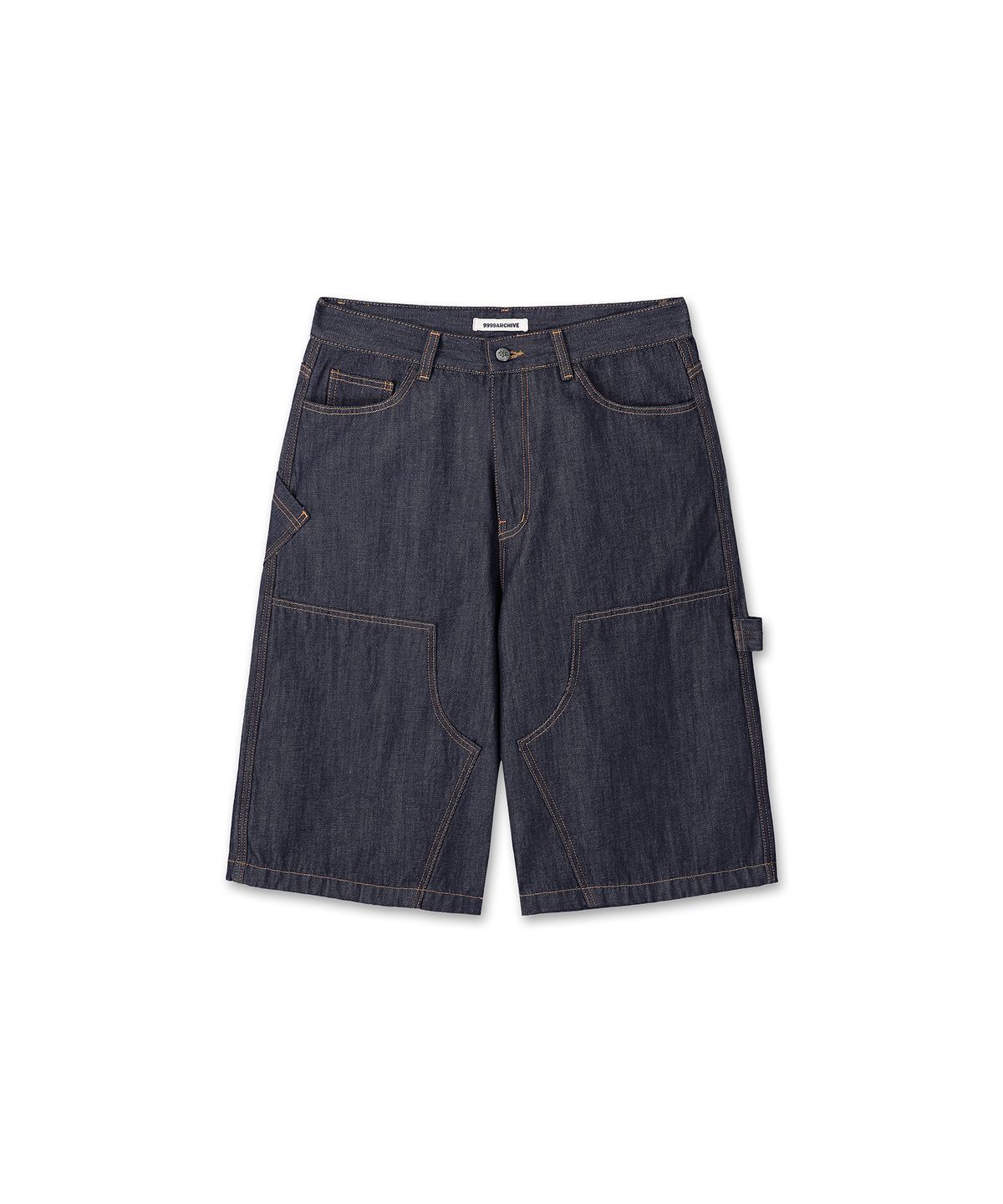 9999아카이브(9999ARCHIVE) Double Knee Bermuda Pants