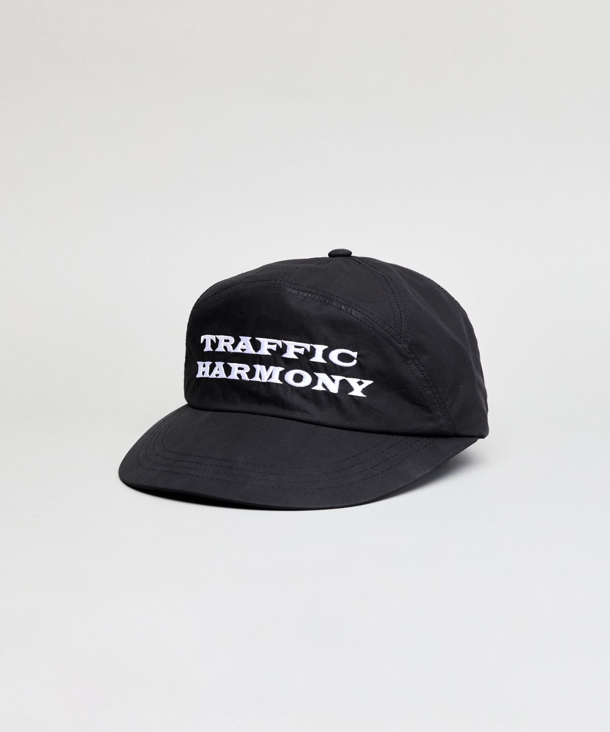 트래픽하모니(TRAFFIC HARMONY) WIDE VISOR LOGO BALLCAP BLACK