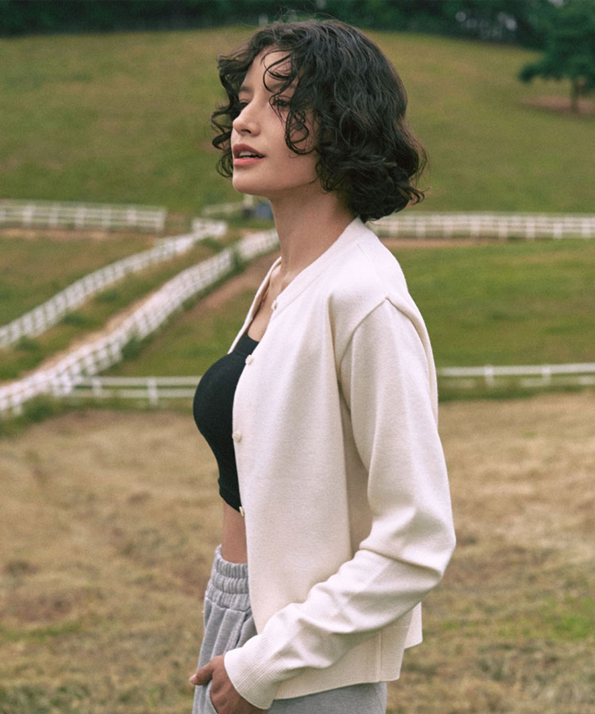 글로우노트(GLOWNOTE) 코지 리프 가디건 [4color]