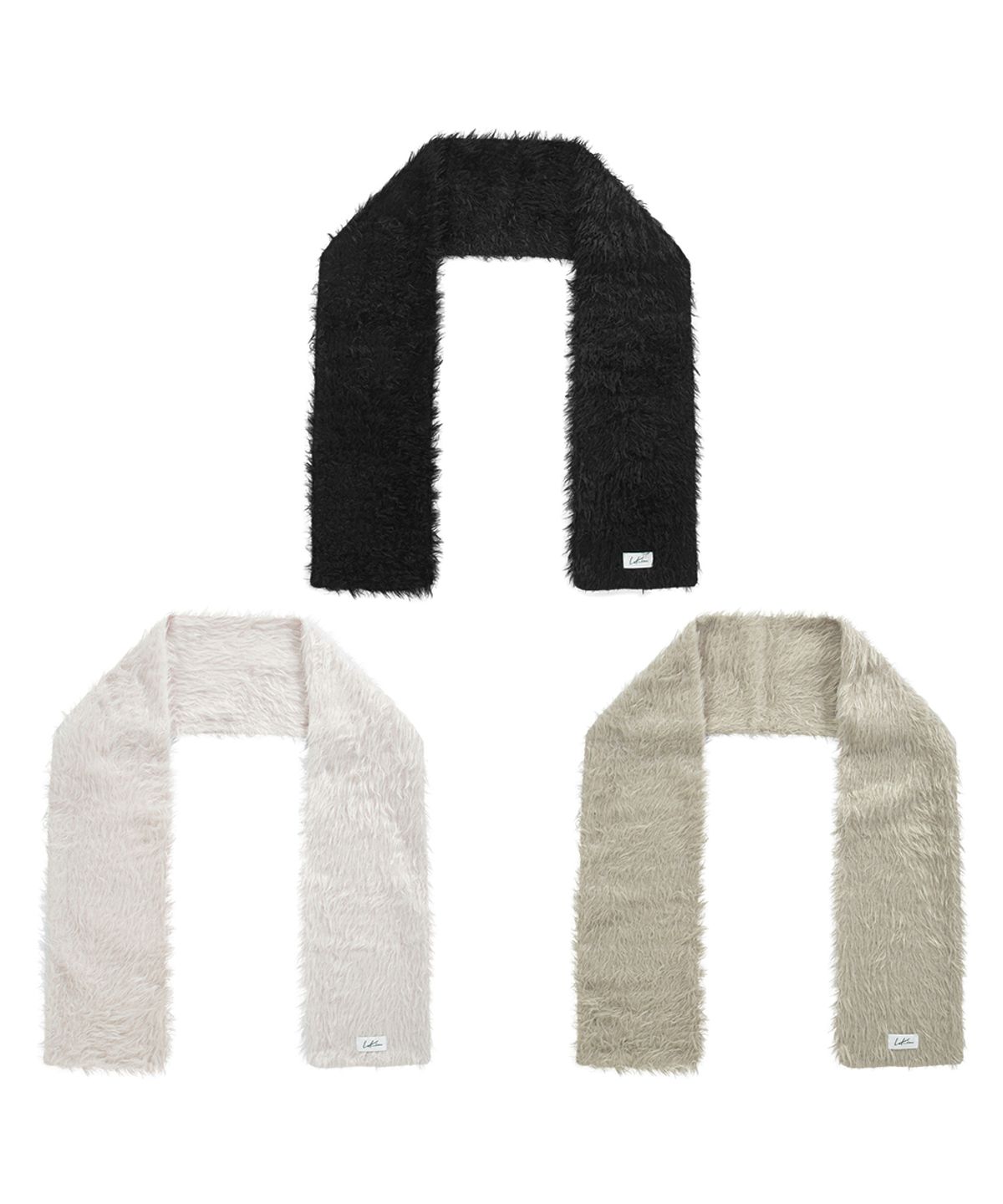 레킴(LEKIM) 퍼 머플러 (3 COLOR)