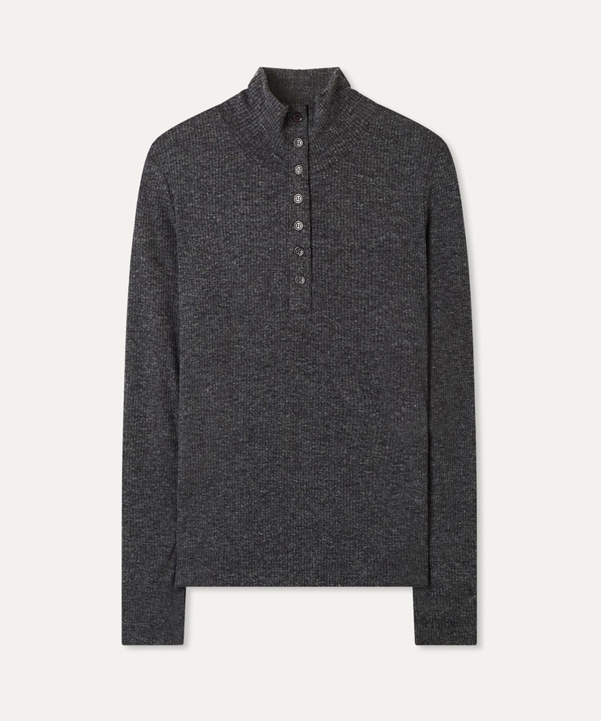 미쏘(MIXXO) 버튼업 목폴라 티셔츠_MIWLWG108A