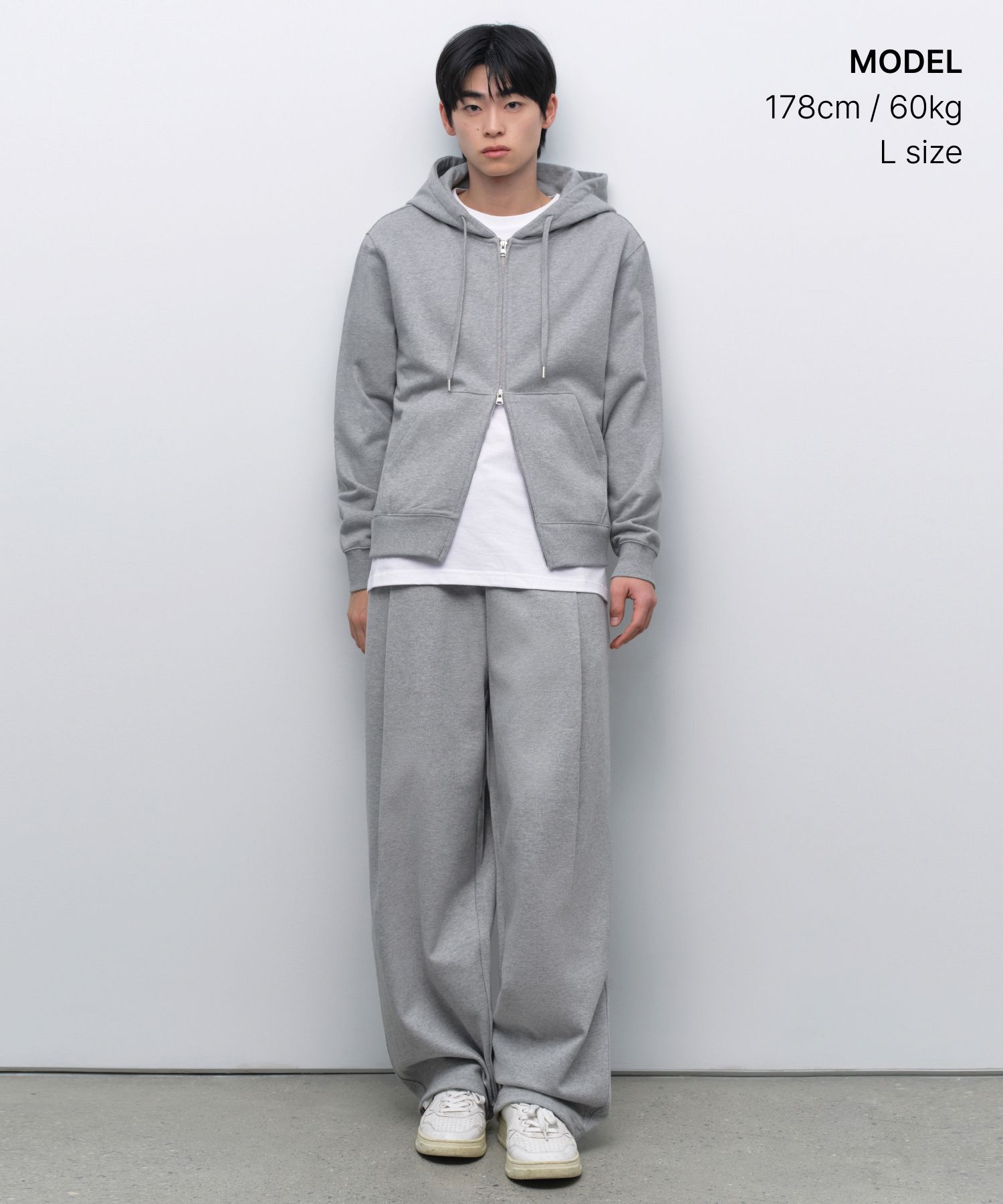 MUSINSA公式 | MUSINSA STANDARD ダブルニットワンタックワイド
