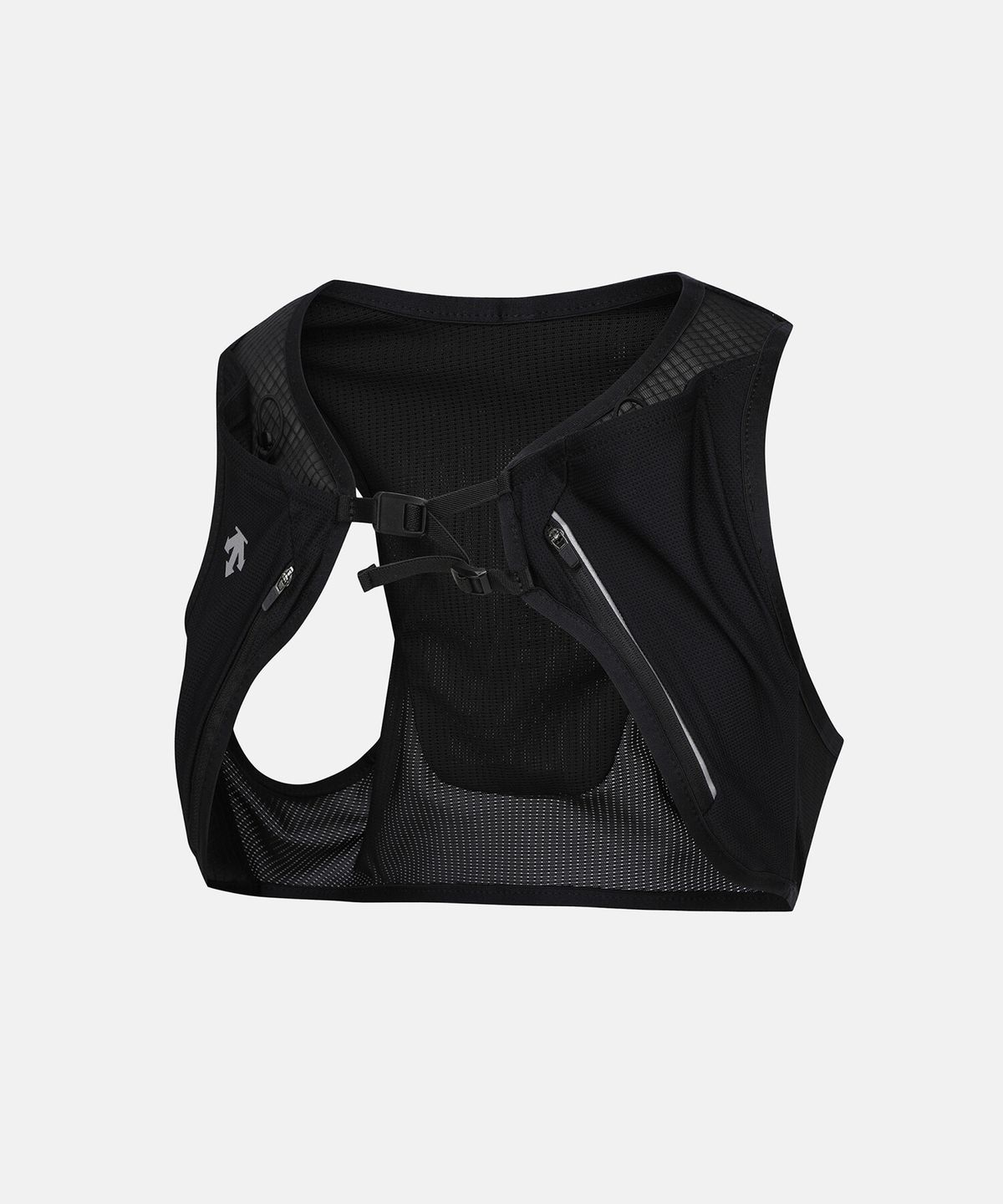데상트(DESCENTE) 러닝 초경량 베스트 블랙 SR123RBG1E