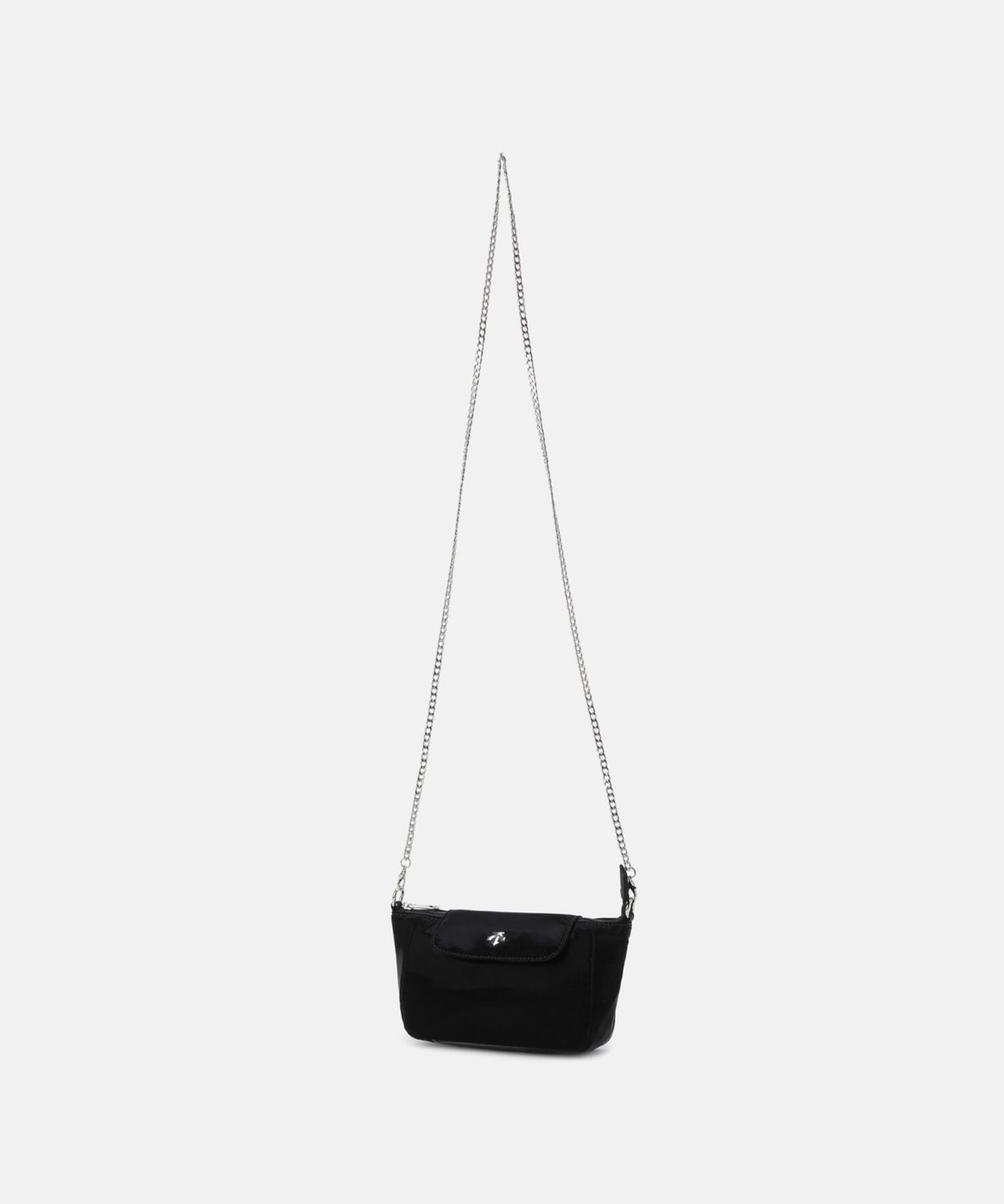 데상트(DESCENTE) 우먼스 미니 파우치 체인백 블랙 SR122UBG19