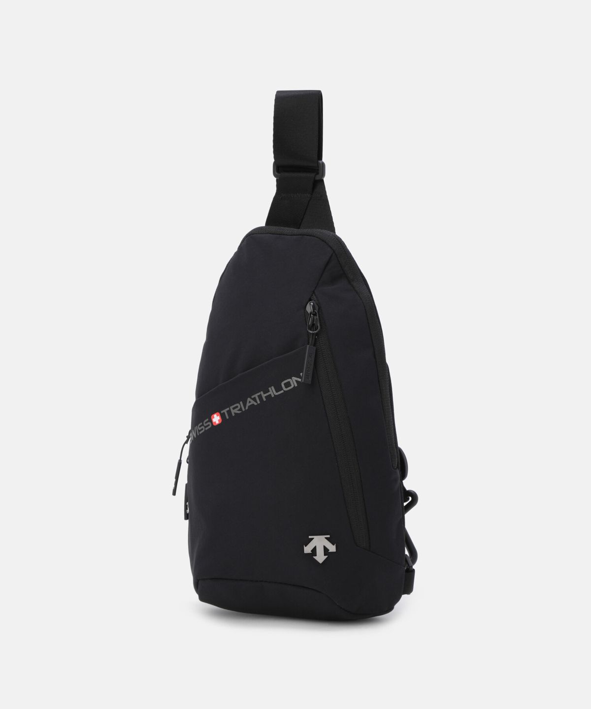 데상트(DESCENTE) 스위스 트라이애슬론 슬링백 블랙 SR123IBG1A