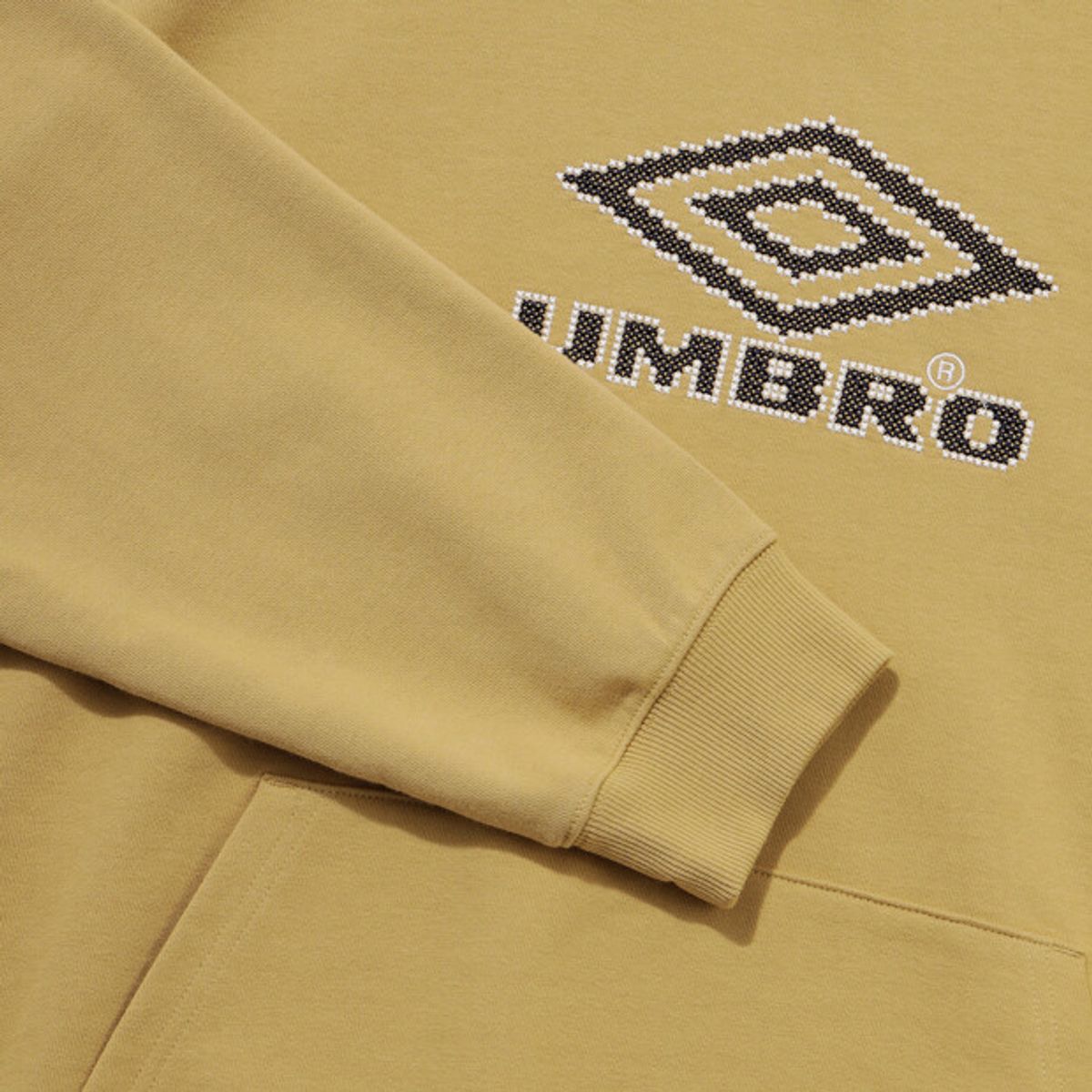 엄브로(UMBRO) HBL 브릿 캐주얼 크래프트 후드 티셔츠 카멜 UR111CHD22