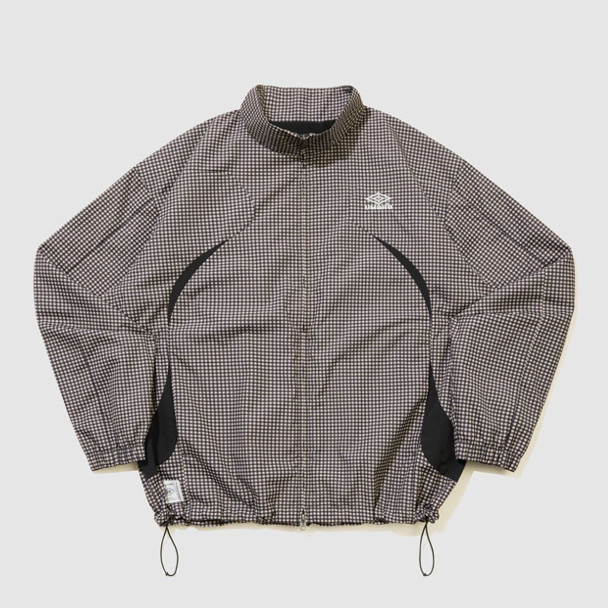 엄브로(UMBRO) HBL 브릿 캐주얼 스탠넥 바람막이 자켓 브라운 UR121CJK24