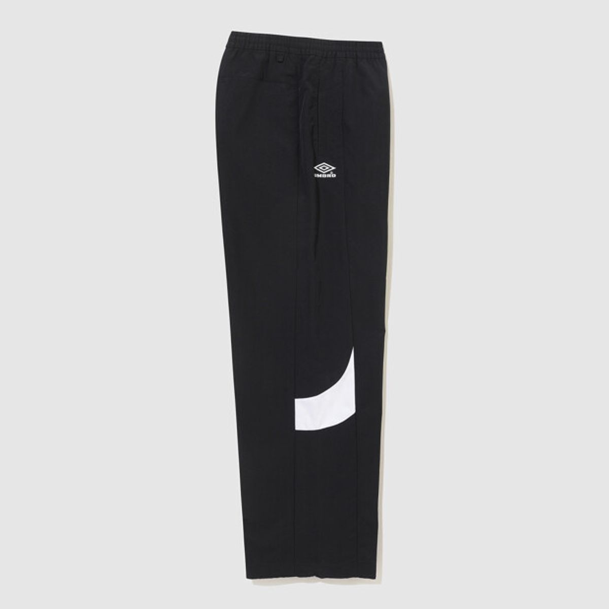 엄브로(UMBRO) HBL 브릿 캐주얼 컬러블록 와이드 조거 2WAY 셋업 팬츠 블랙 UR121CPT24