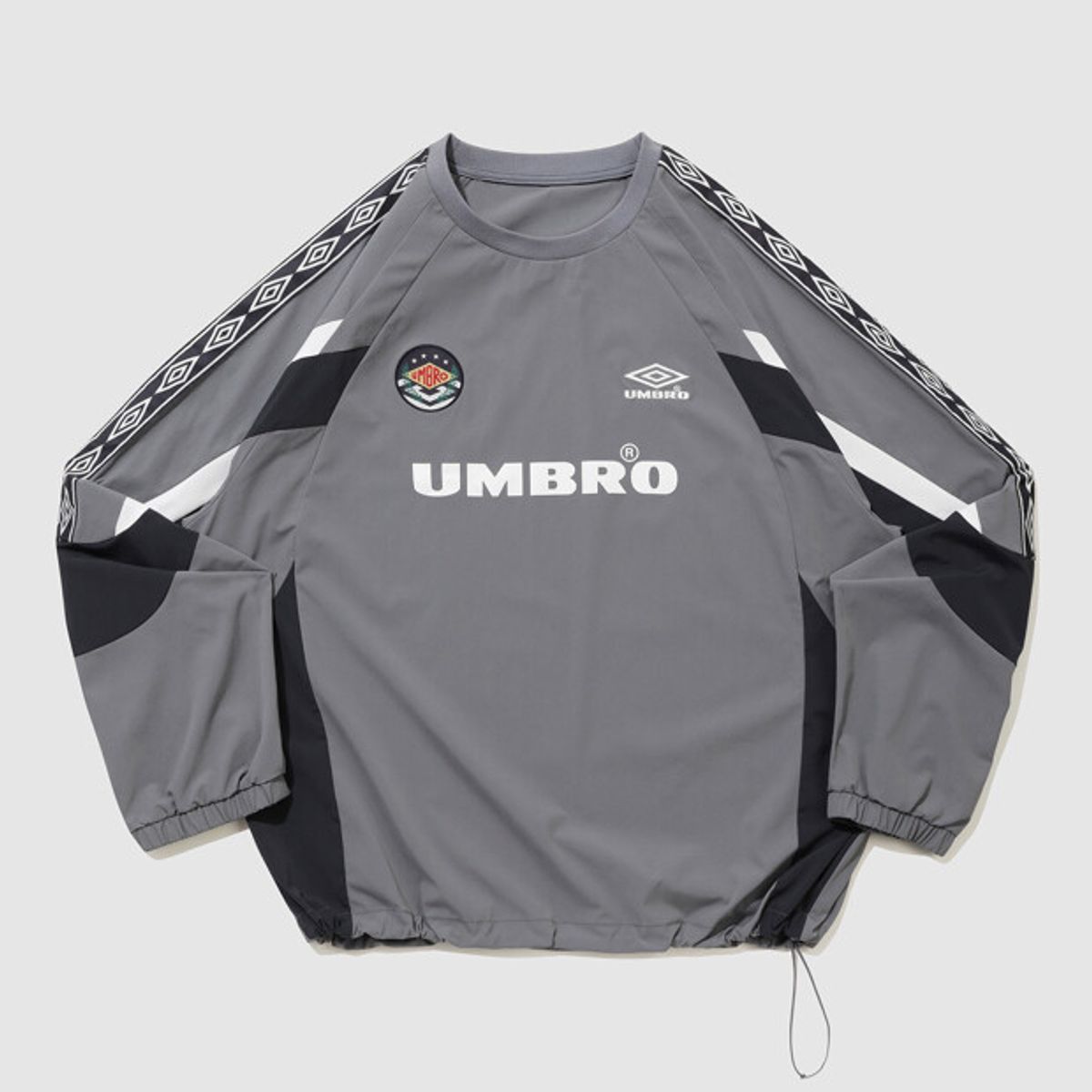 엄브로(UMBRO) HBL OG 긴팔 피스테 그레이 UR121CWT24